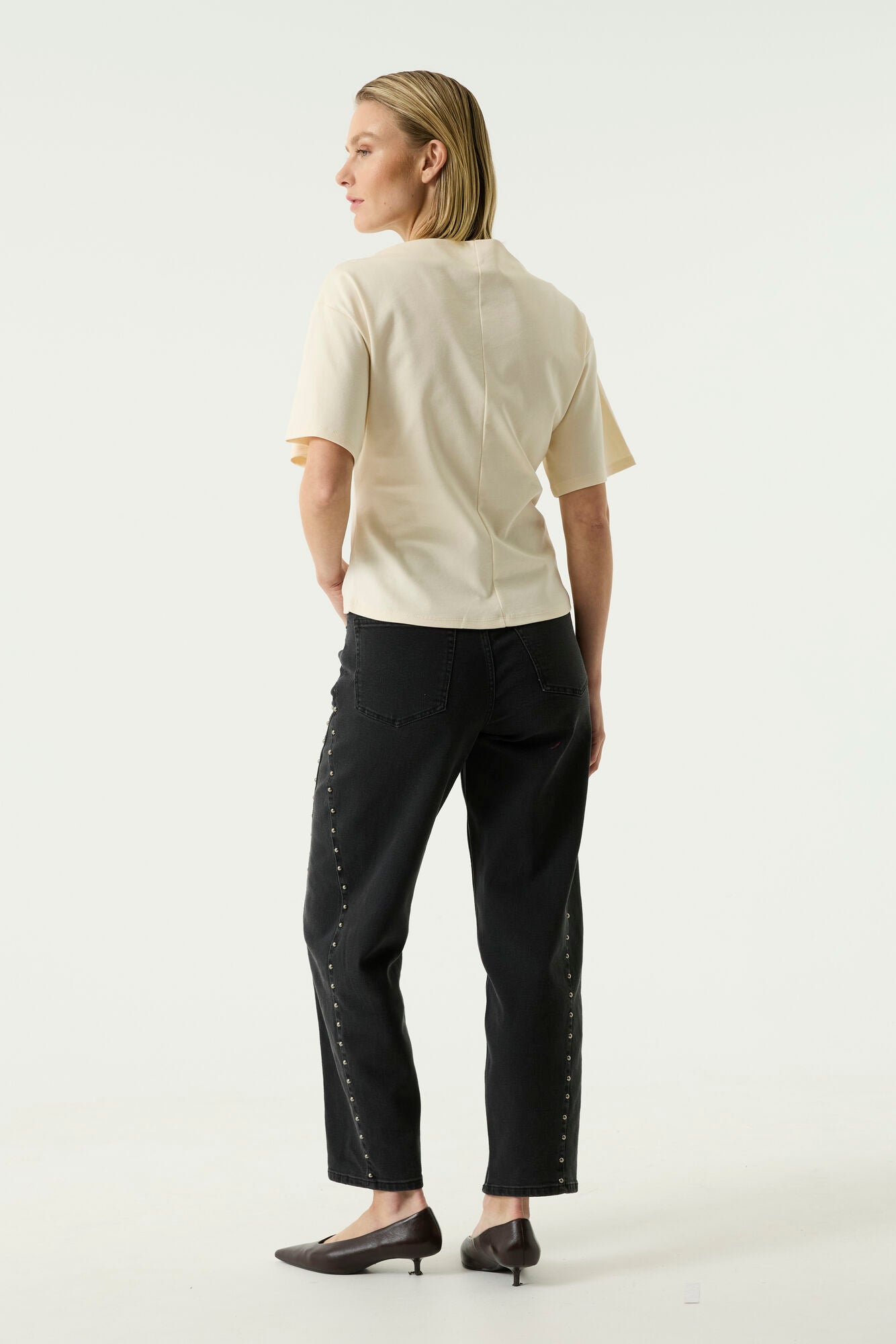 Garcia Damen T-Shirts Whitecap