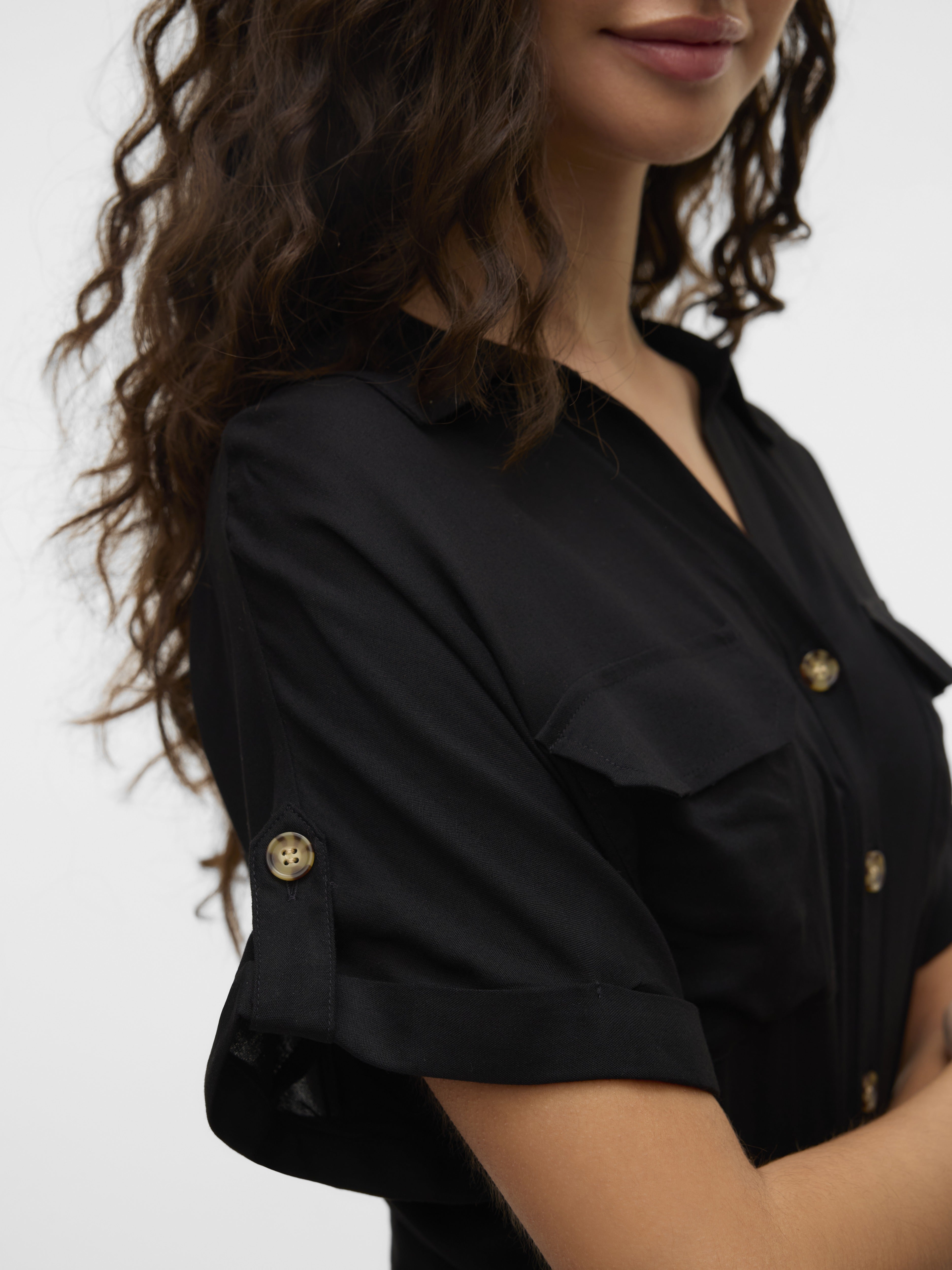 Vero Moda Damen Kleider Black