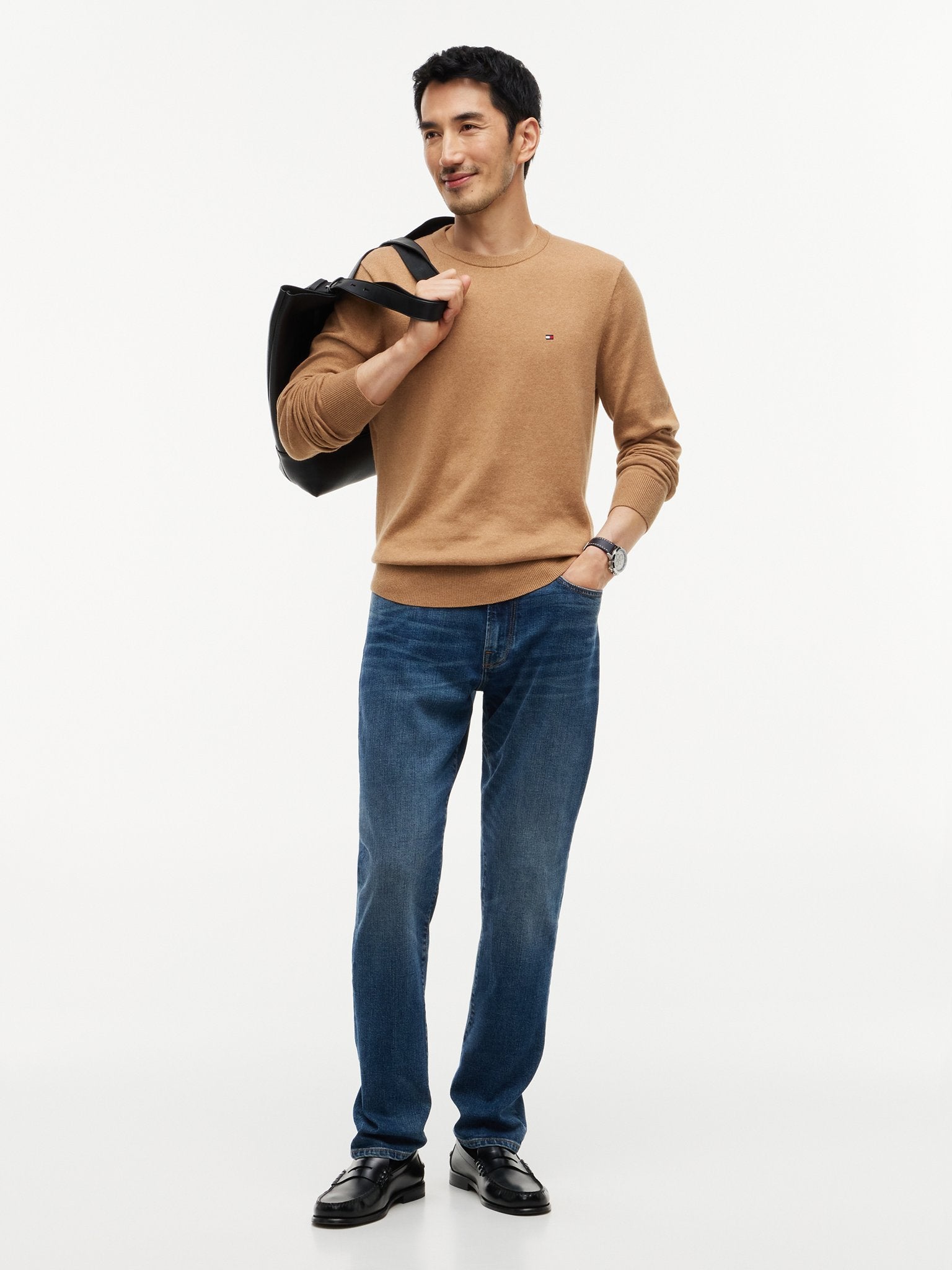 Tommy Hilfiger Herren Sweatshirts Al Beige
