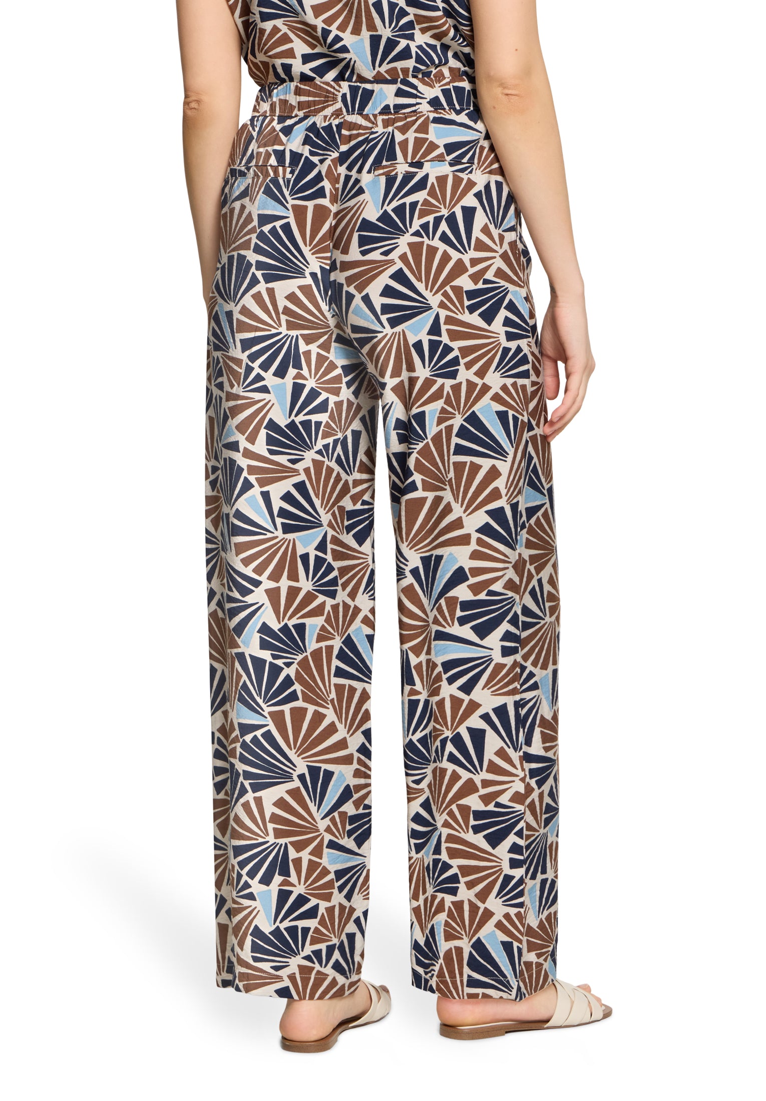 Betty & Co Damen Hosen Nature/Brown