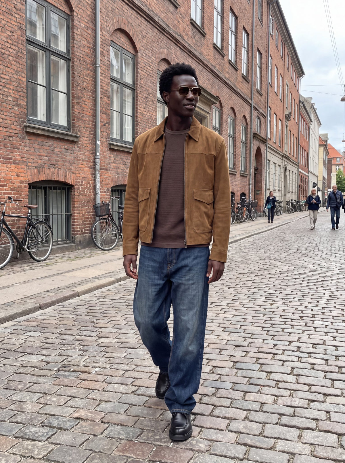 Jack & Jones Herren T-Shirts kurz Chocolate Marti