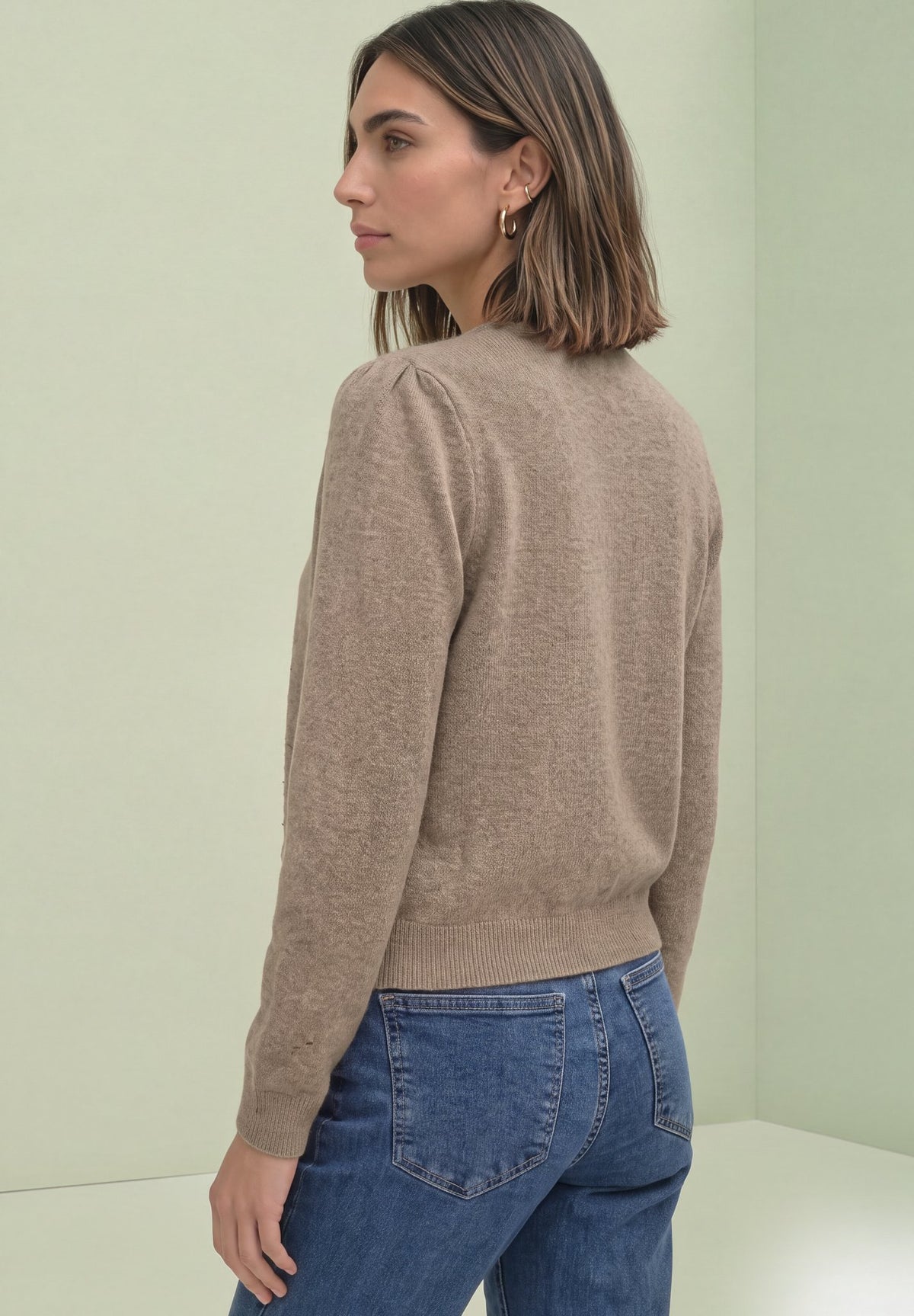 Street One Damen Strickjacken  Sanded Am