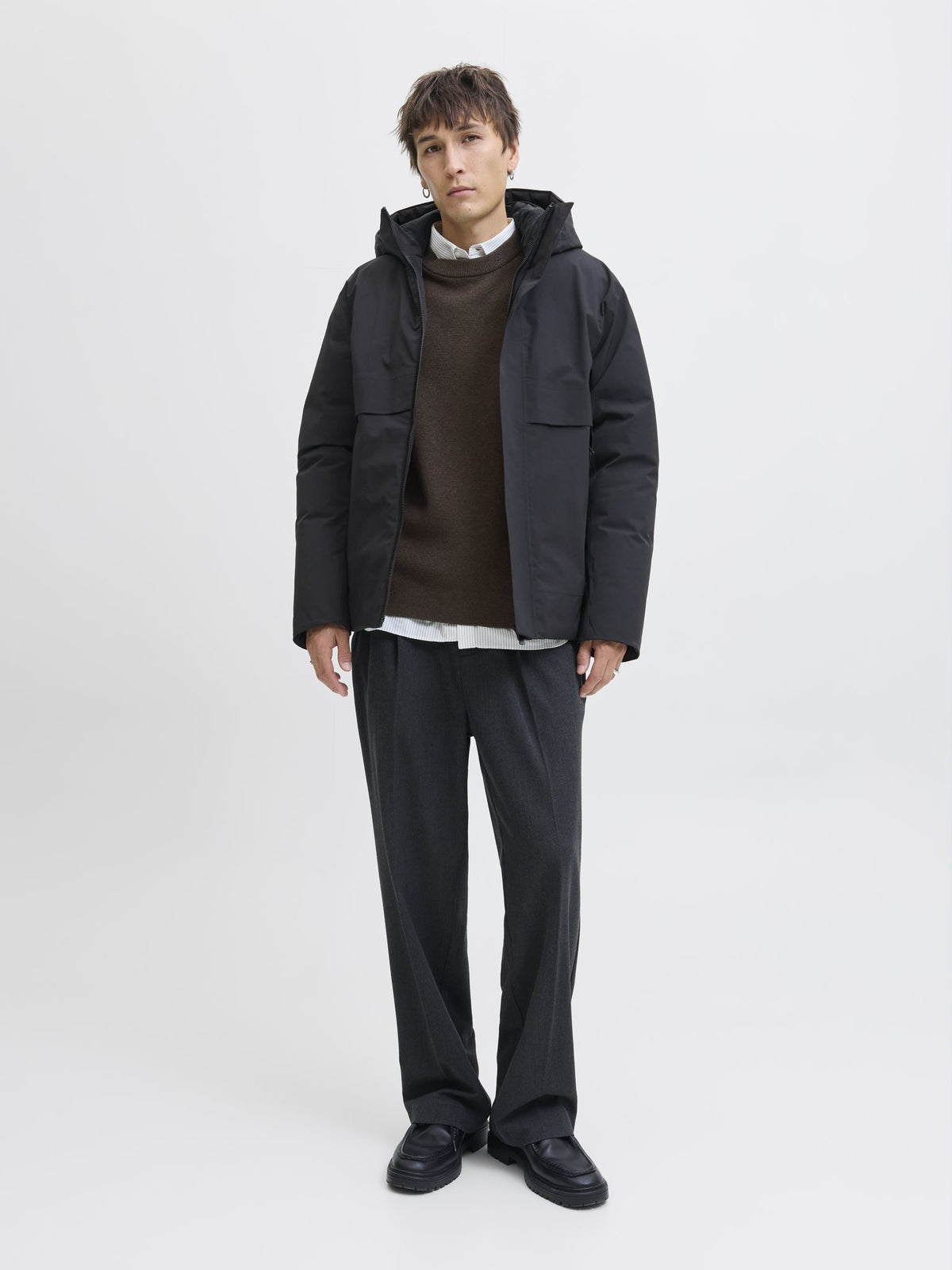 Jack & Jones Herren Pullover Delicioso/Melan