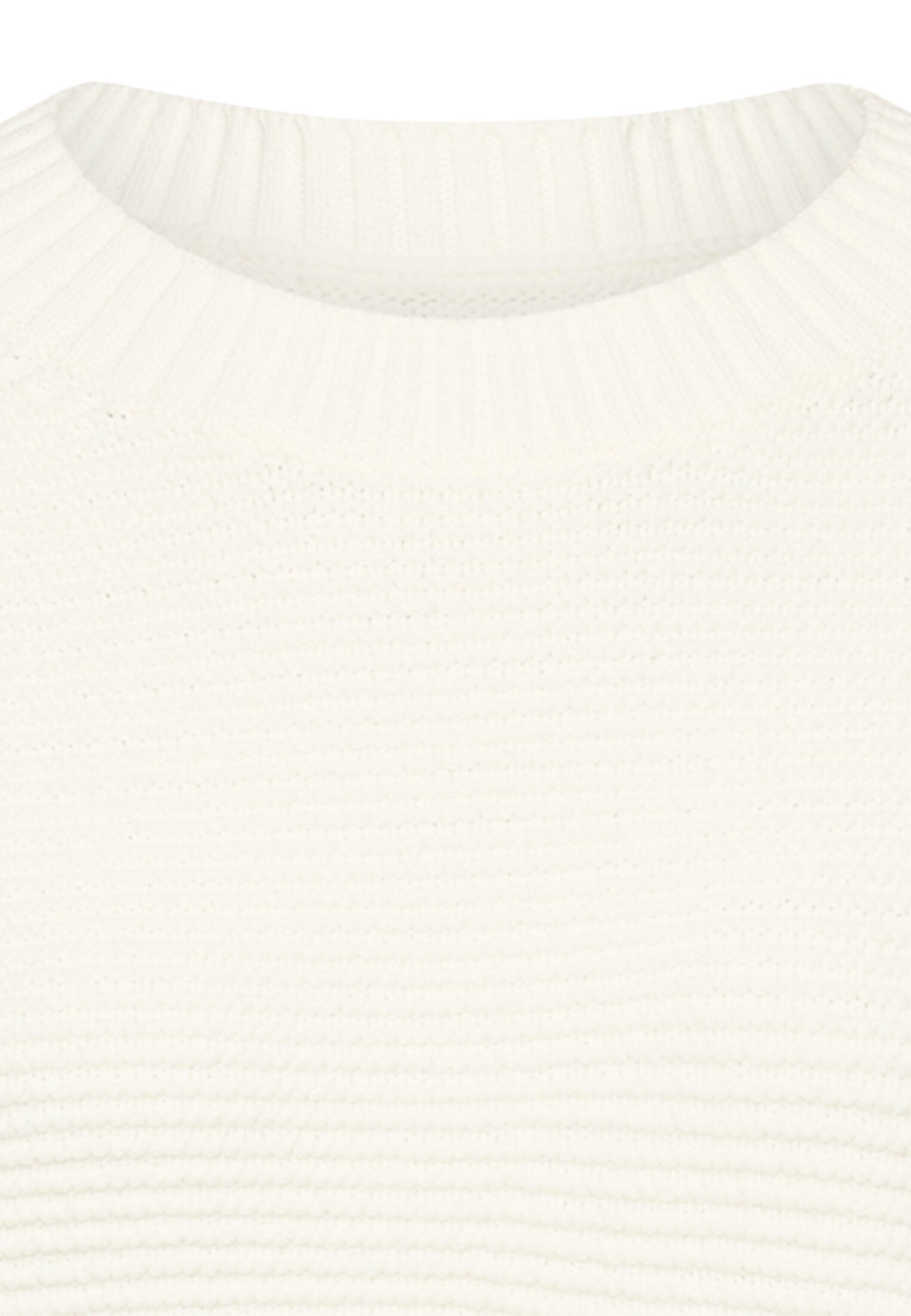 Camel active Damen Pullover  Milkwhite