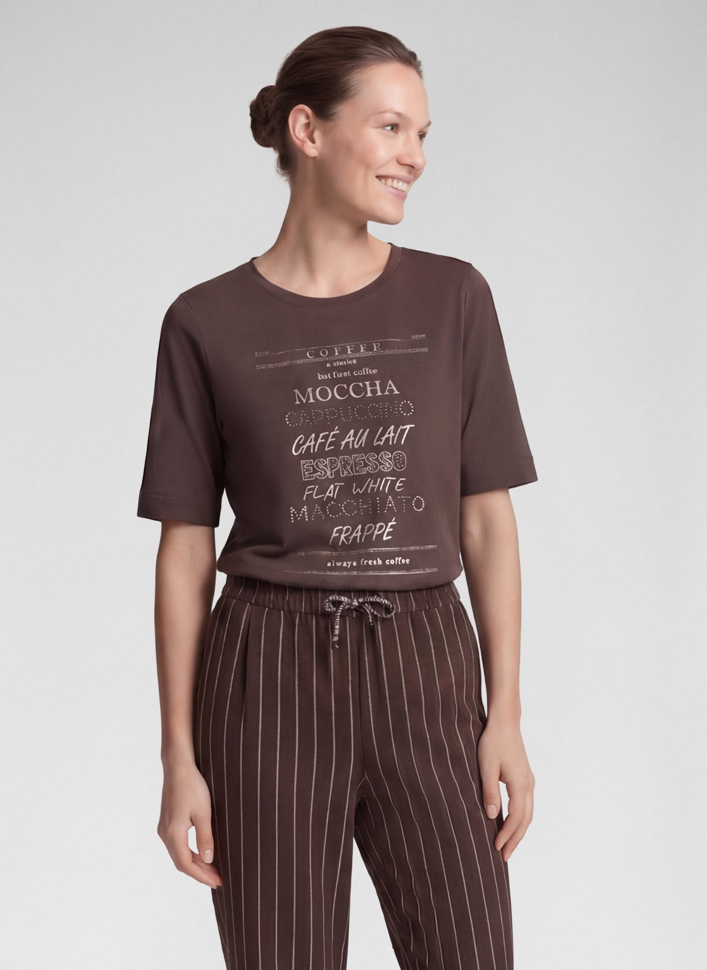 Rabe Damen T-Shirts Mokka
