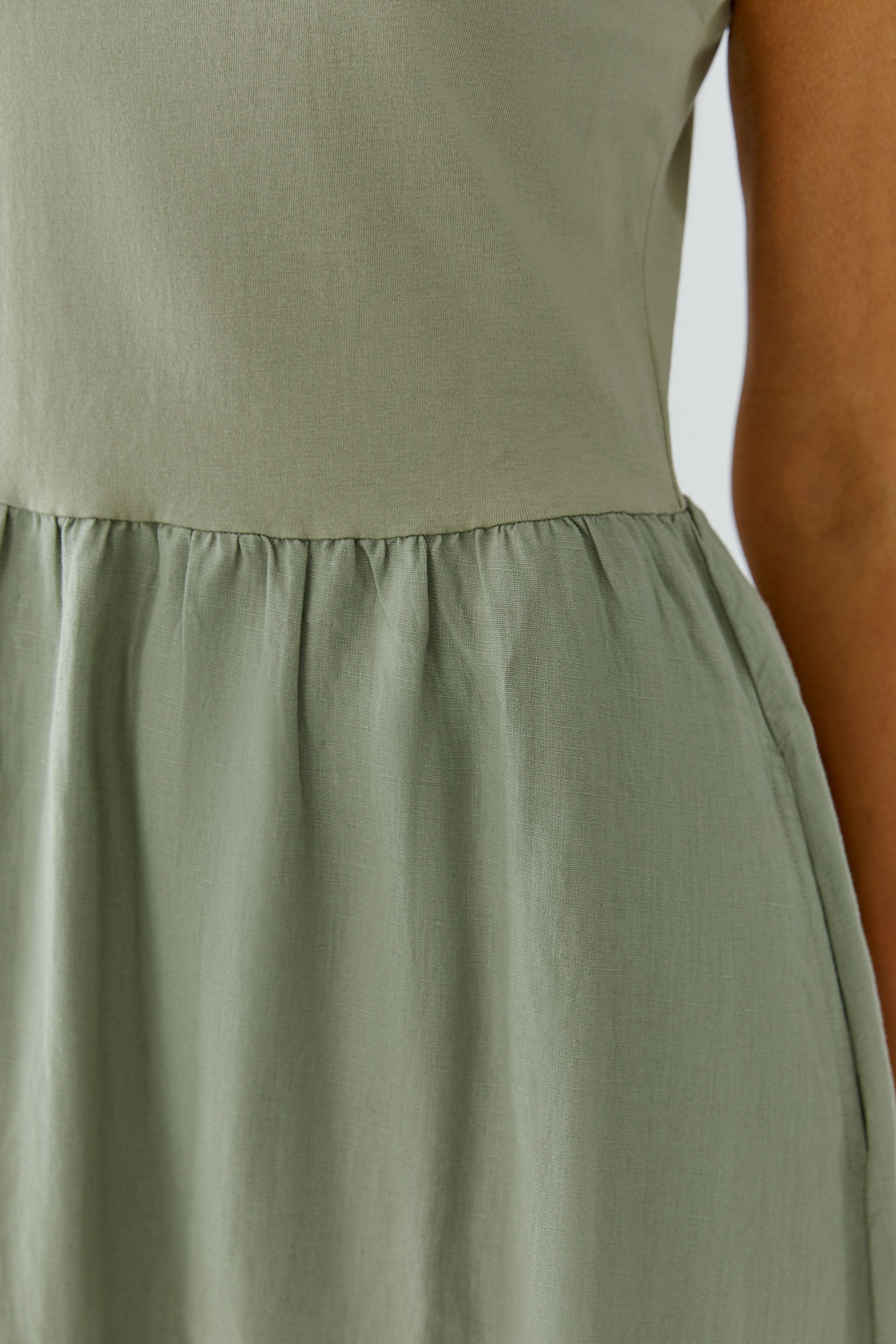 Oui Damen Kleider  Seagrass