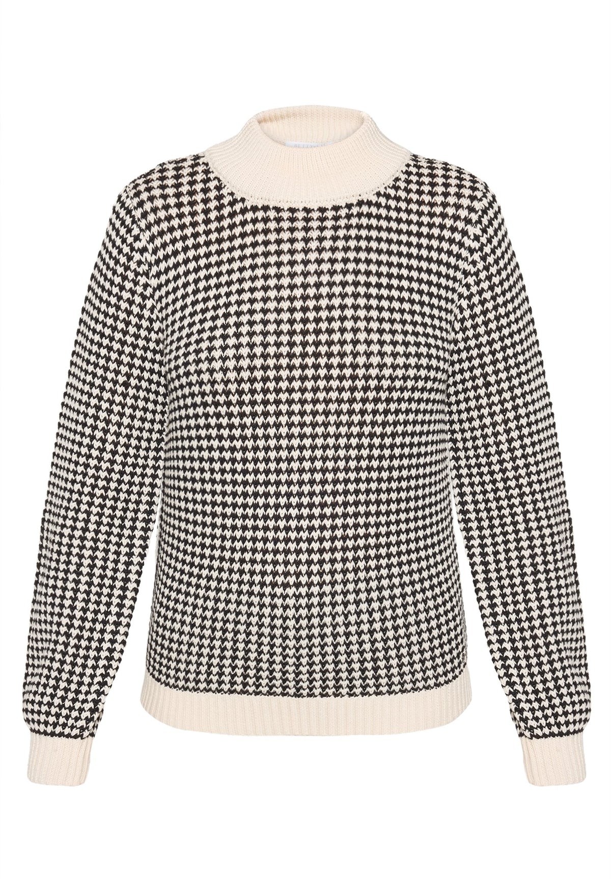 Betty & Co Damen Pullover Cream/Black