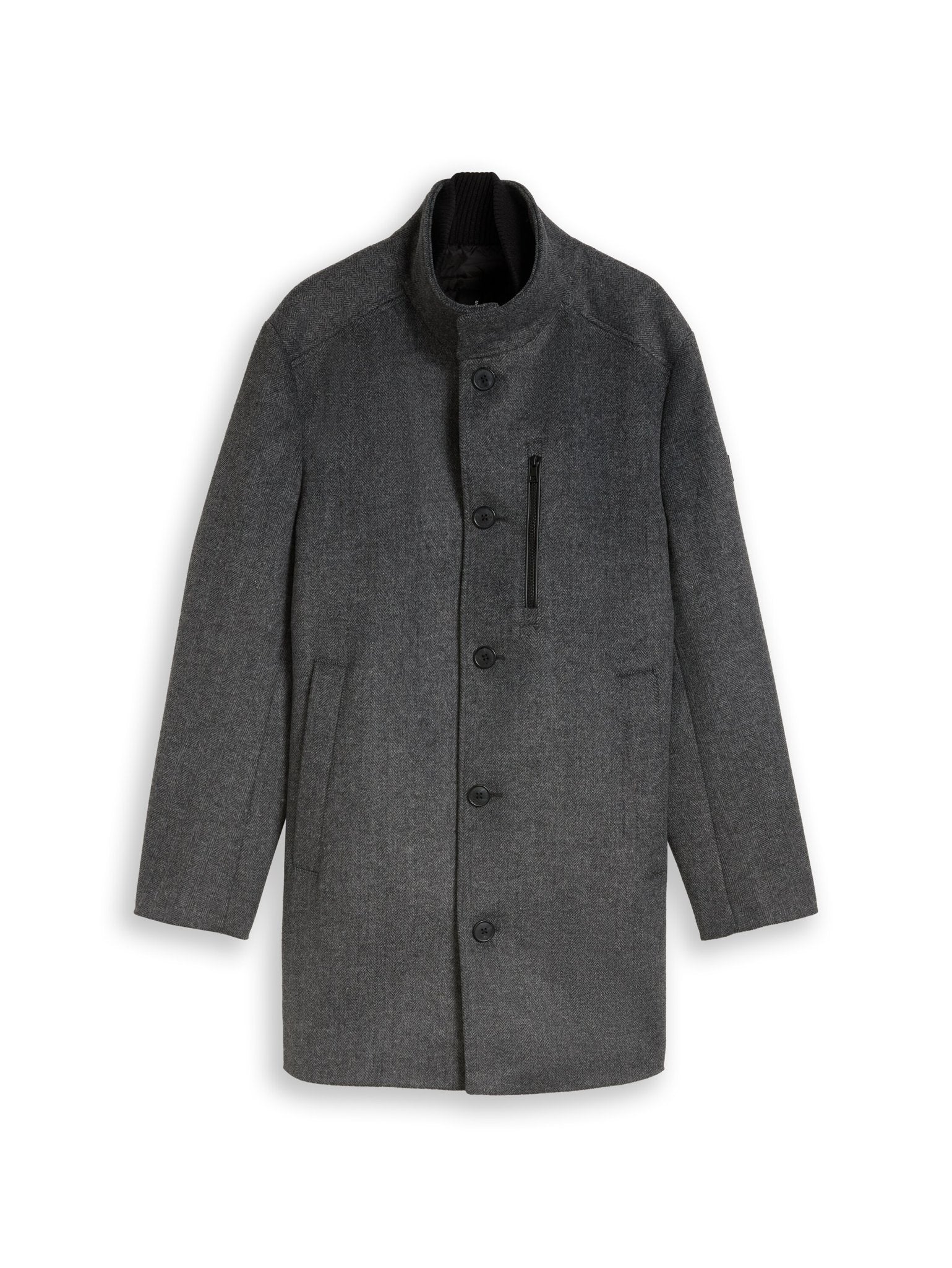 Tom Tailor Herren Jacken Dark Grey Black