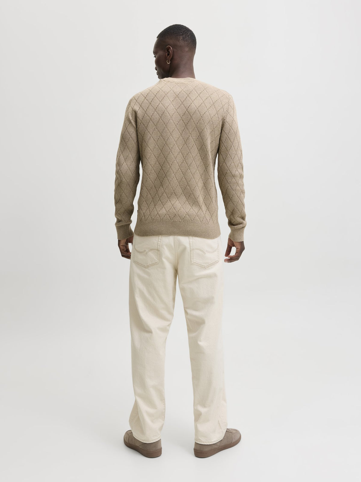 Jack & Jones Herren Pullover Petrified Oak/A