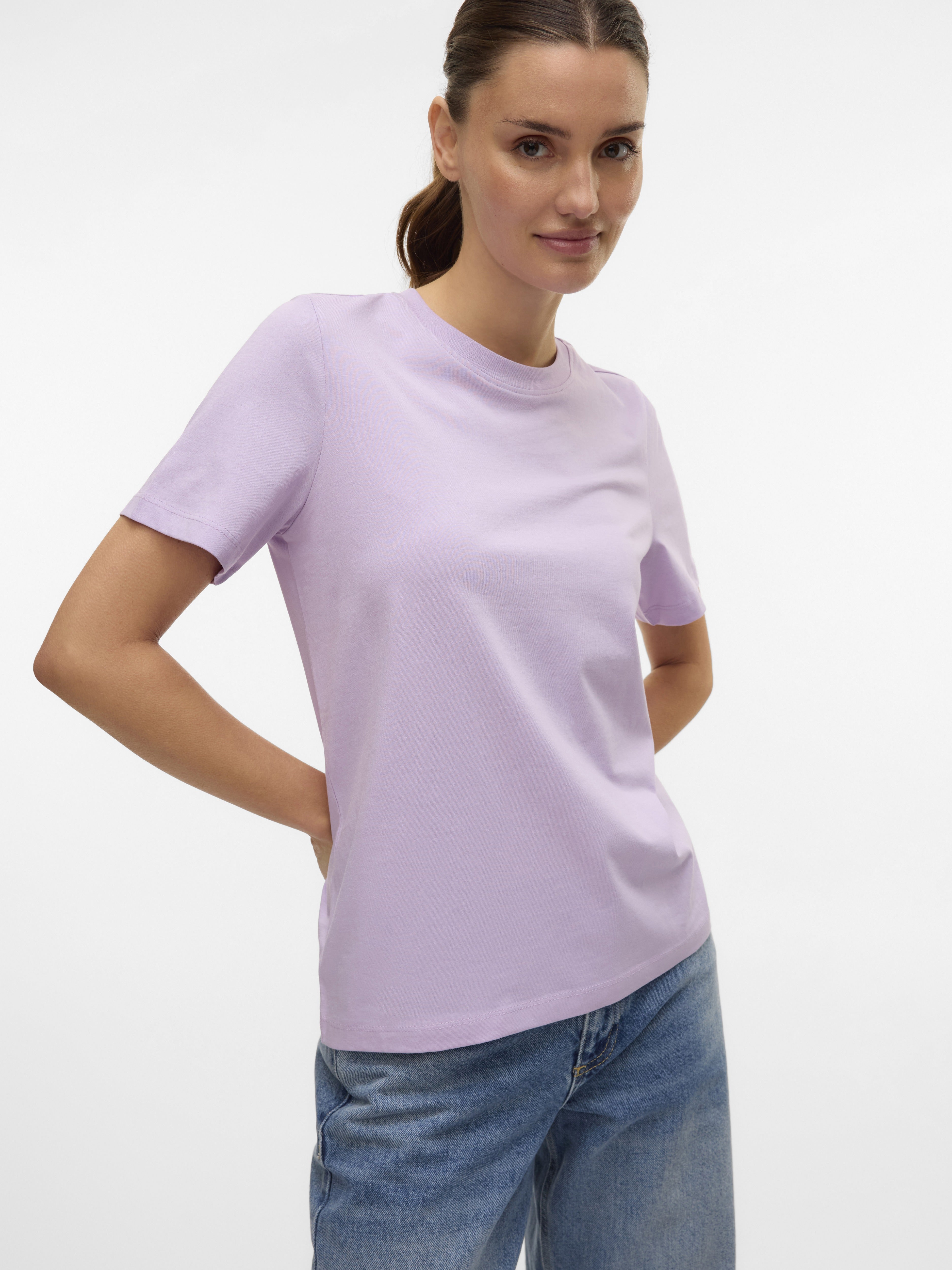 Vero Moda Damen T-Shirts Orchid Bloom