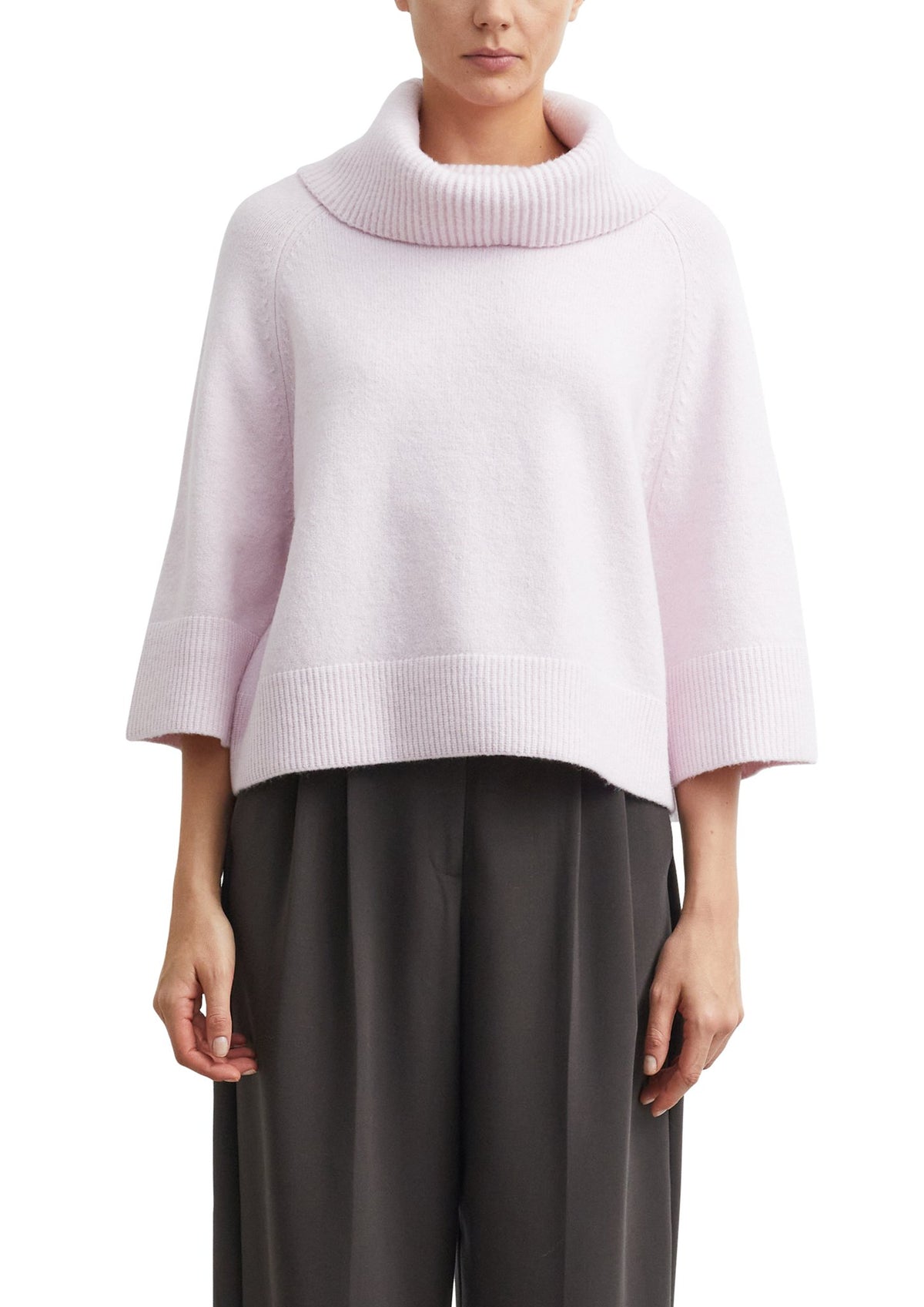 Comma Damen Pullover  Lilac/Pink