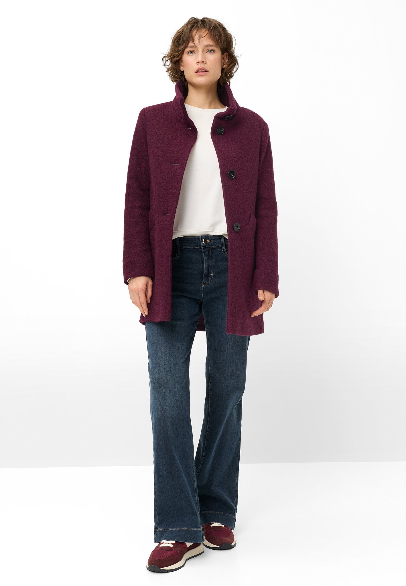Fuchs & Schmitt Damen Jacken Burgund