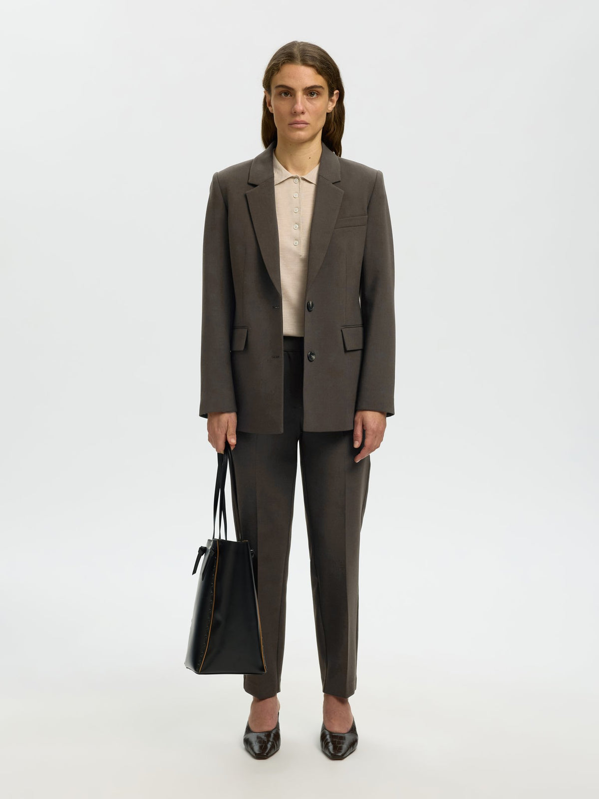 Selected Femme Damen Blazer Delicioso/Melan