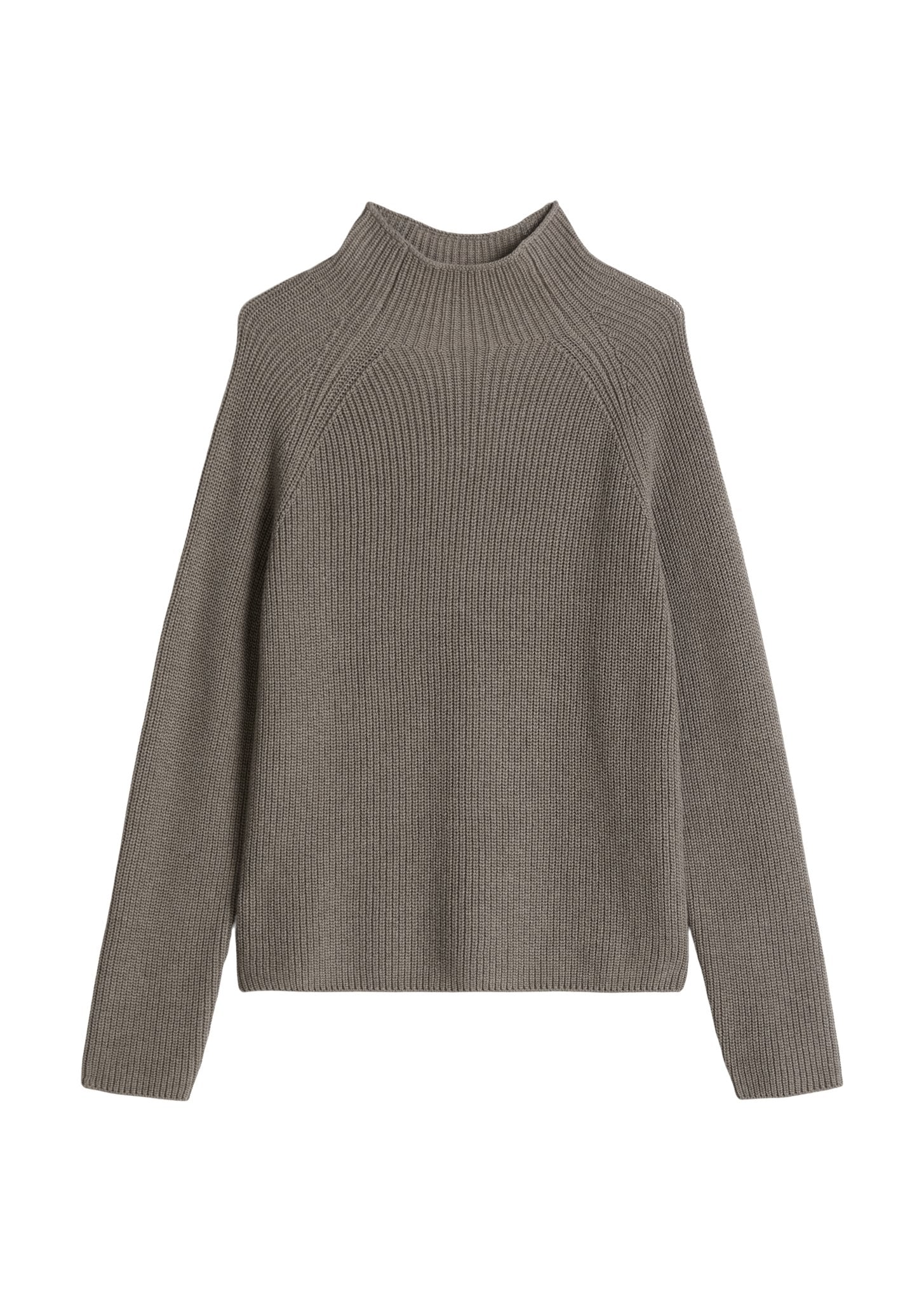 Marc O'Polo Damen Pullover Stone Taupe Mel