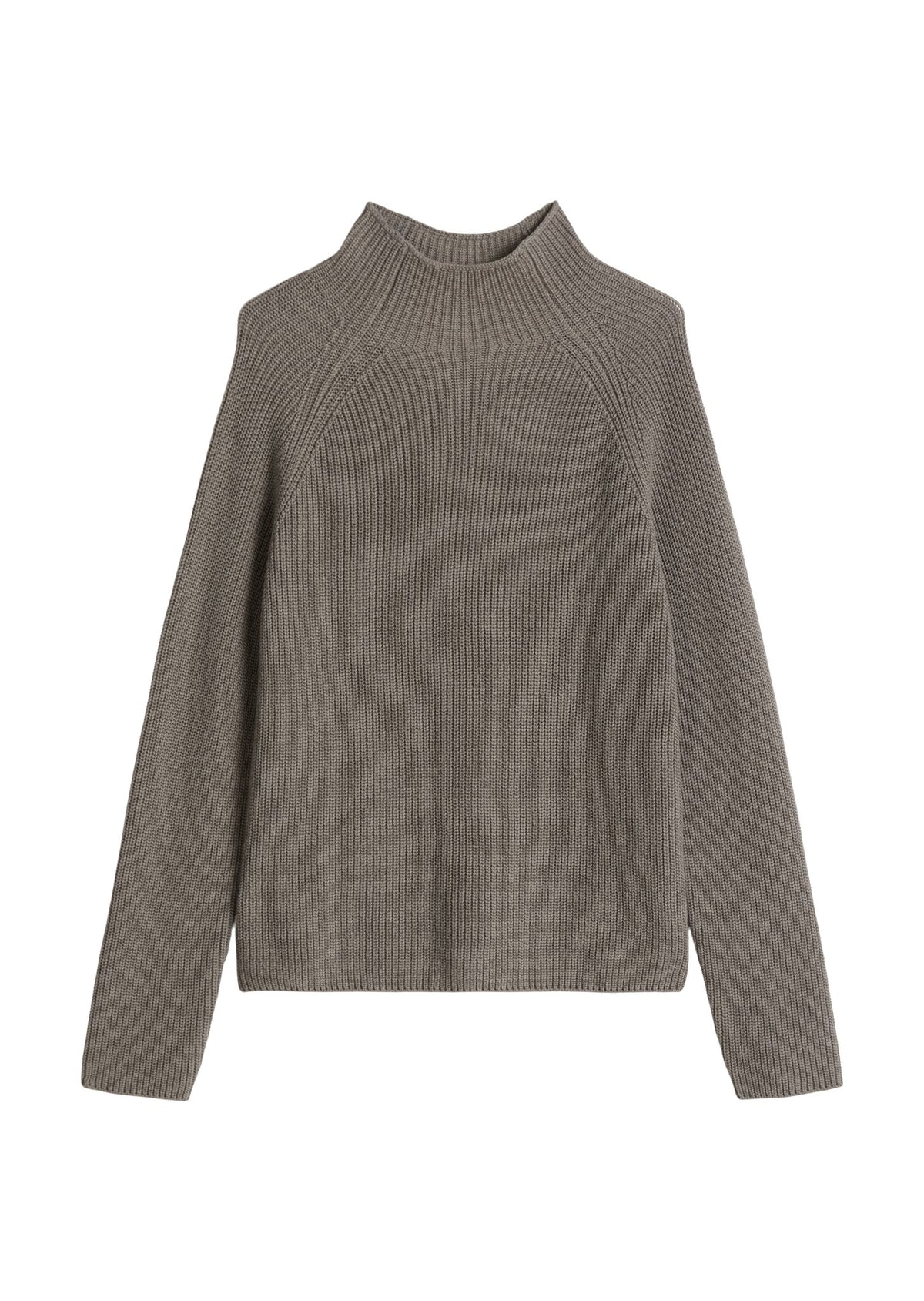 Marc O'Polo Damen Pullover Stone Taupe Mel