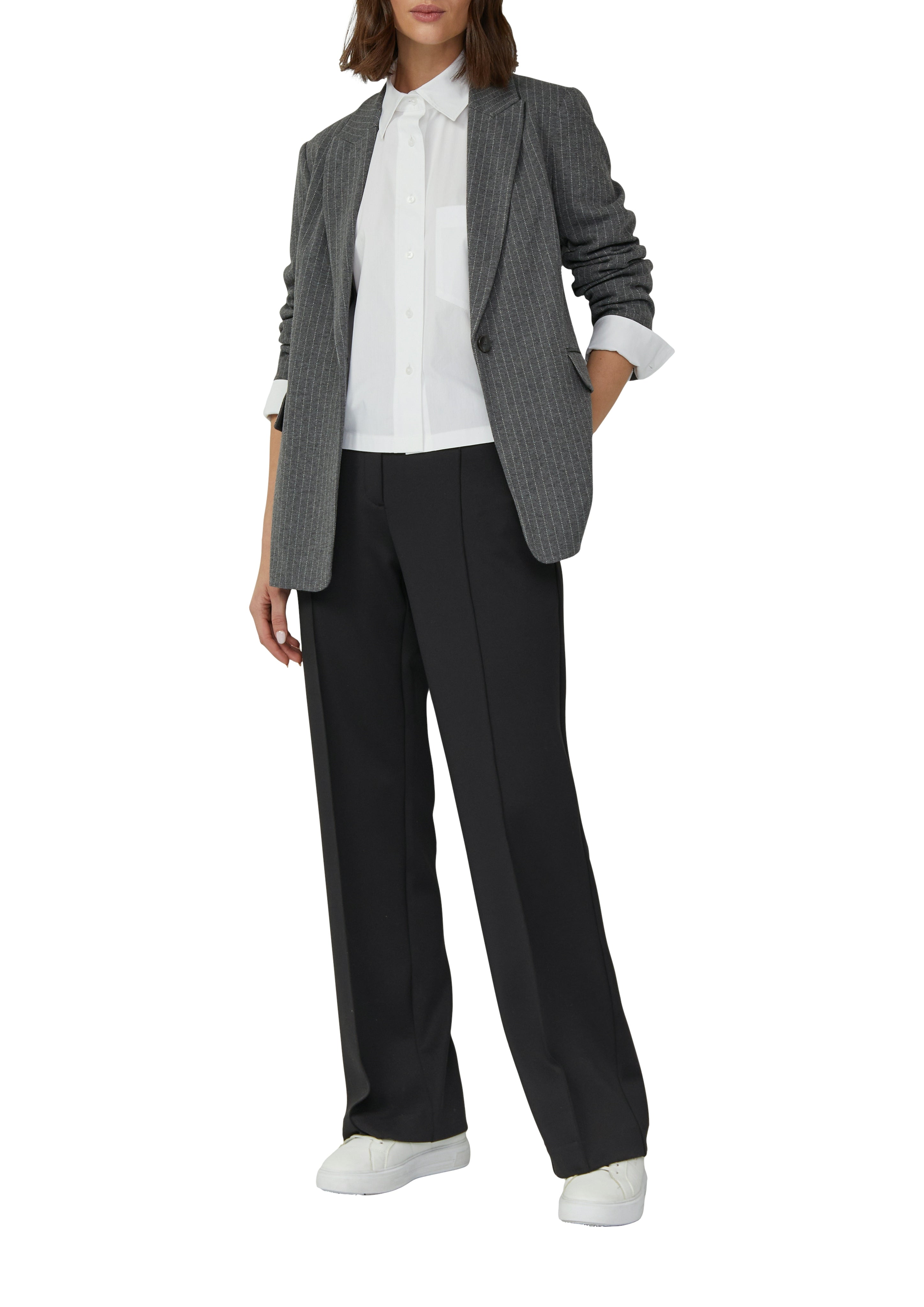 S. Oliver black Damen Blusen White