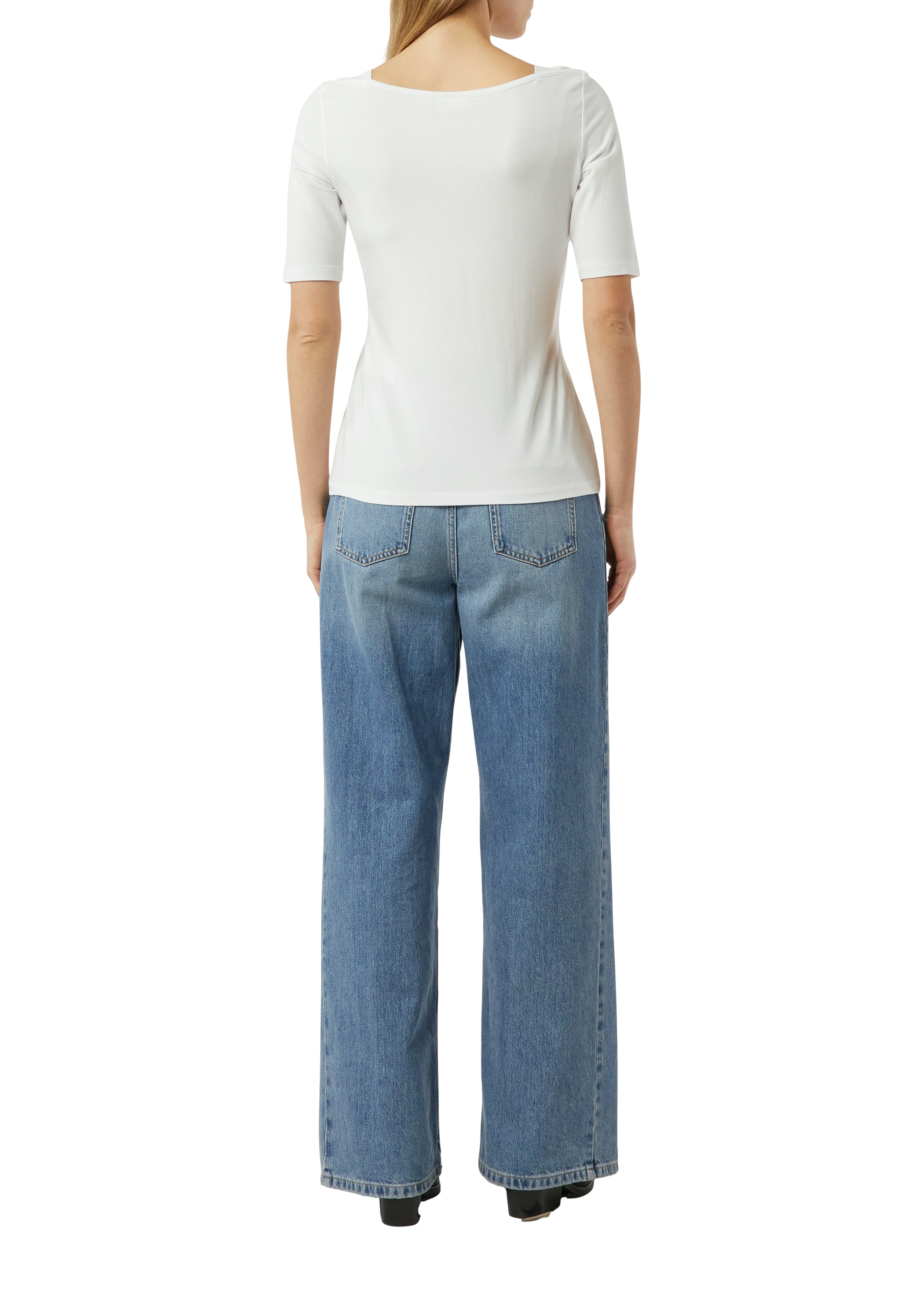 Comma Damen T-Shirts White