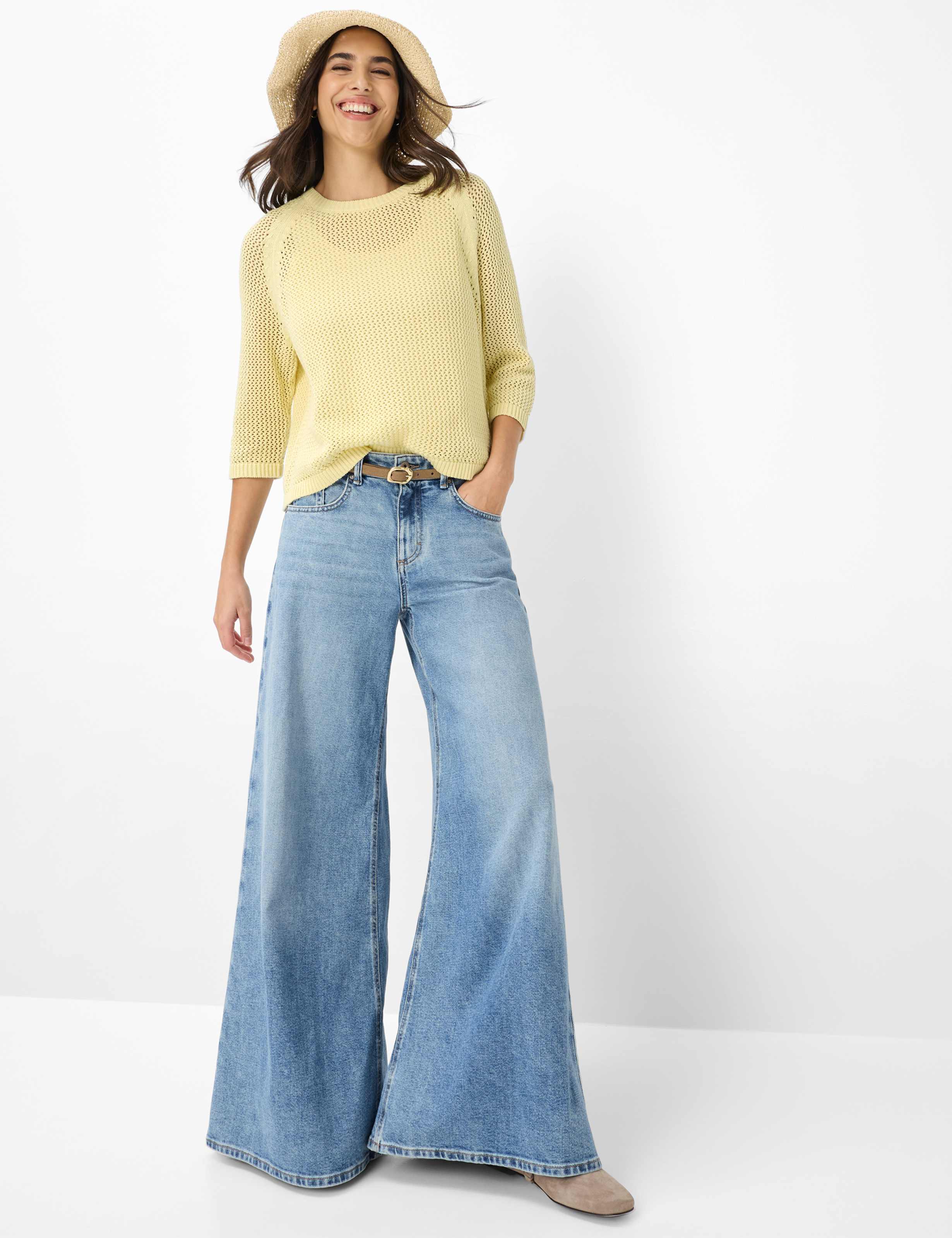 Brax Damen Pullover Limoncello