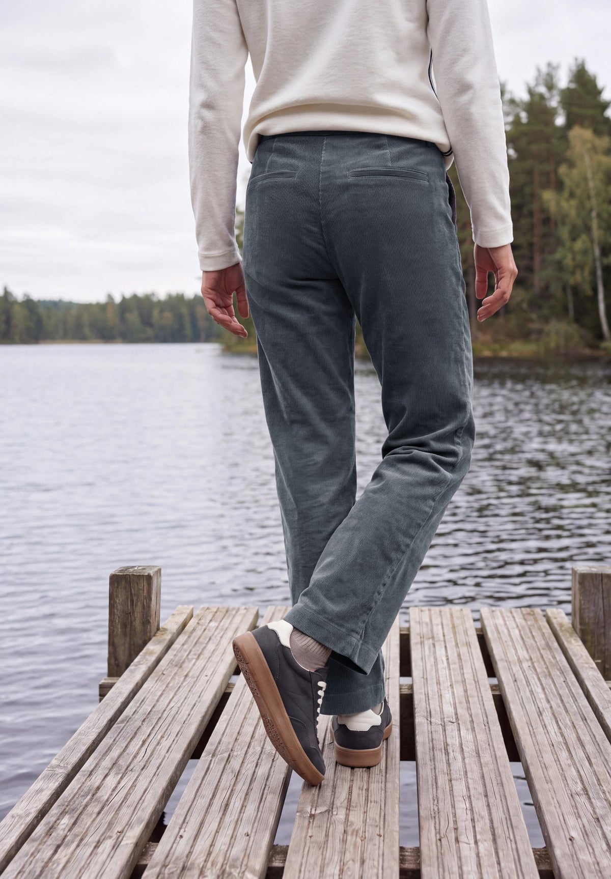 Cecil Damen Hosen  Stone Ash