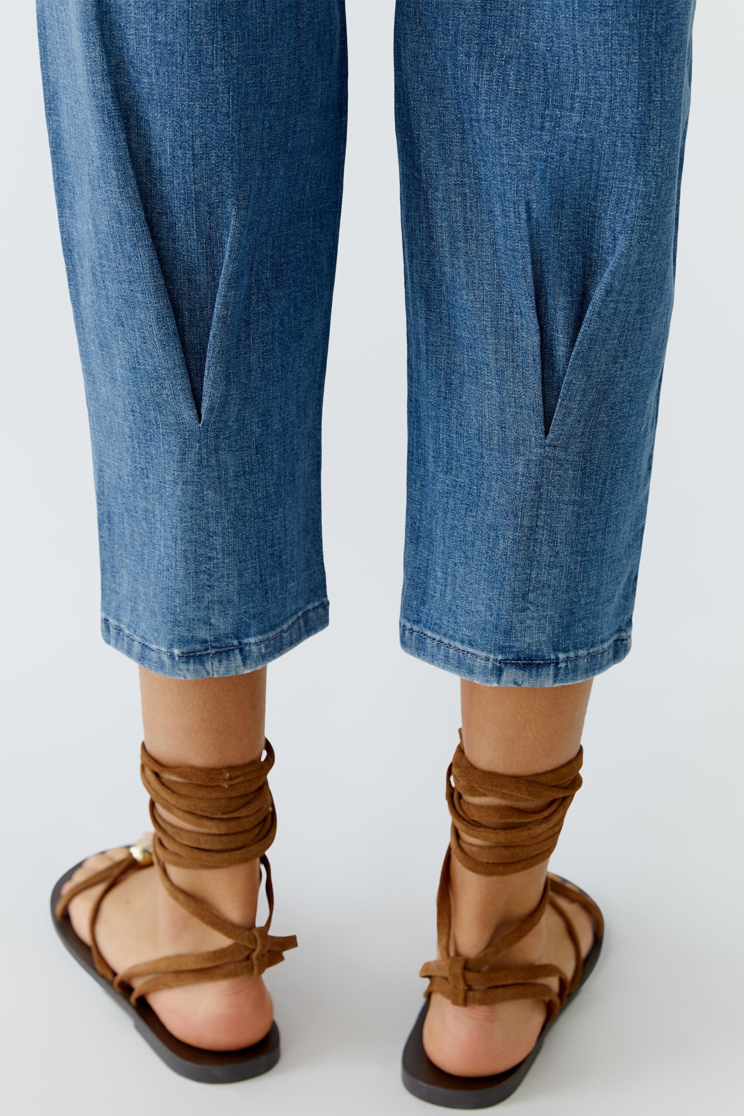 Oui Damen Jeans Blue