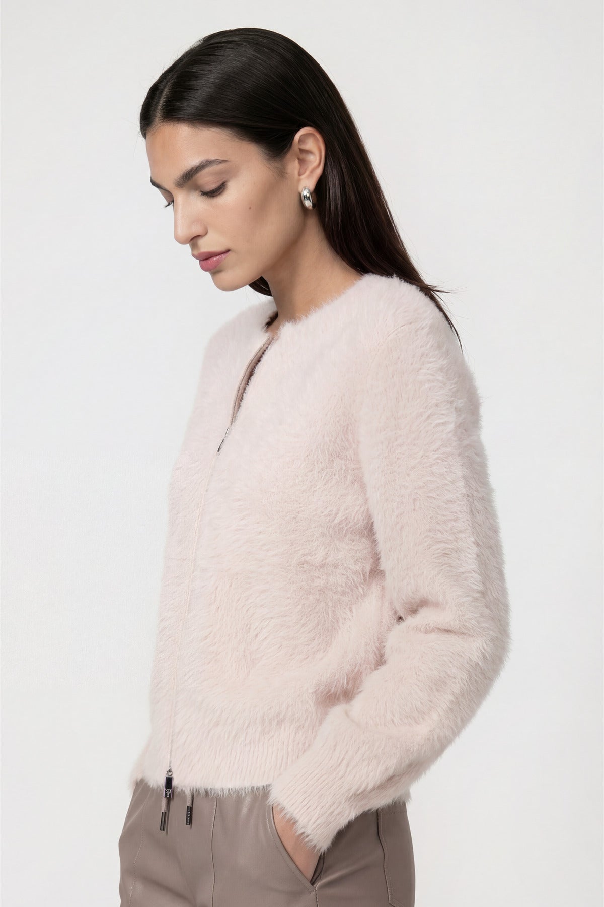 Monari Damen Strickjacken Rosewater