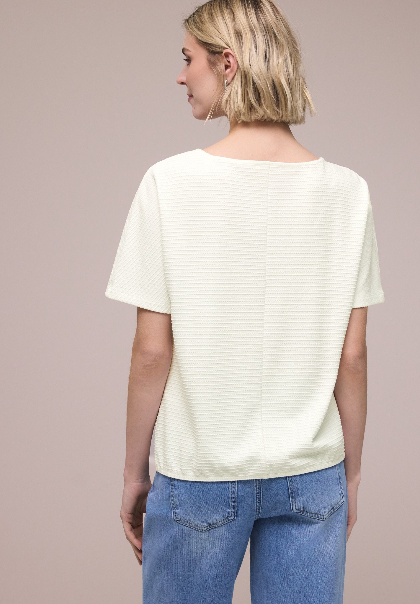 Street One Damen T-Shirts Off White