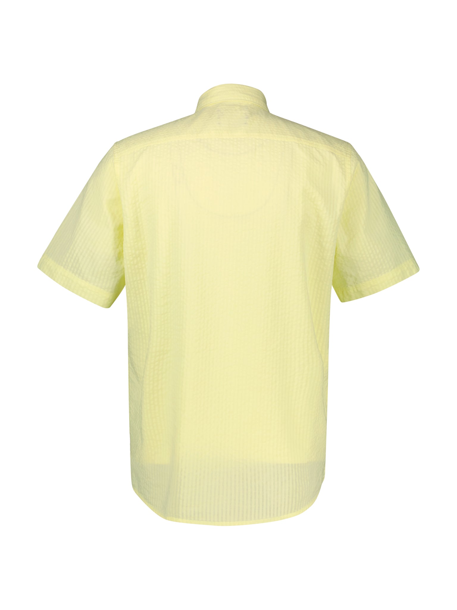Lerros Herren Hemden kurz Lemon Water
