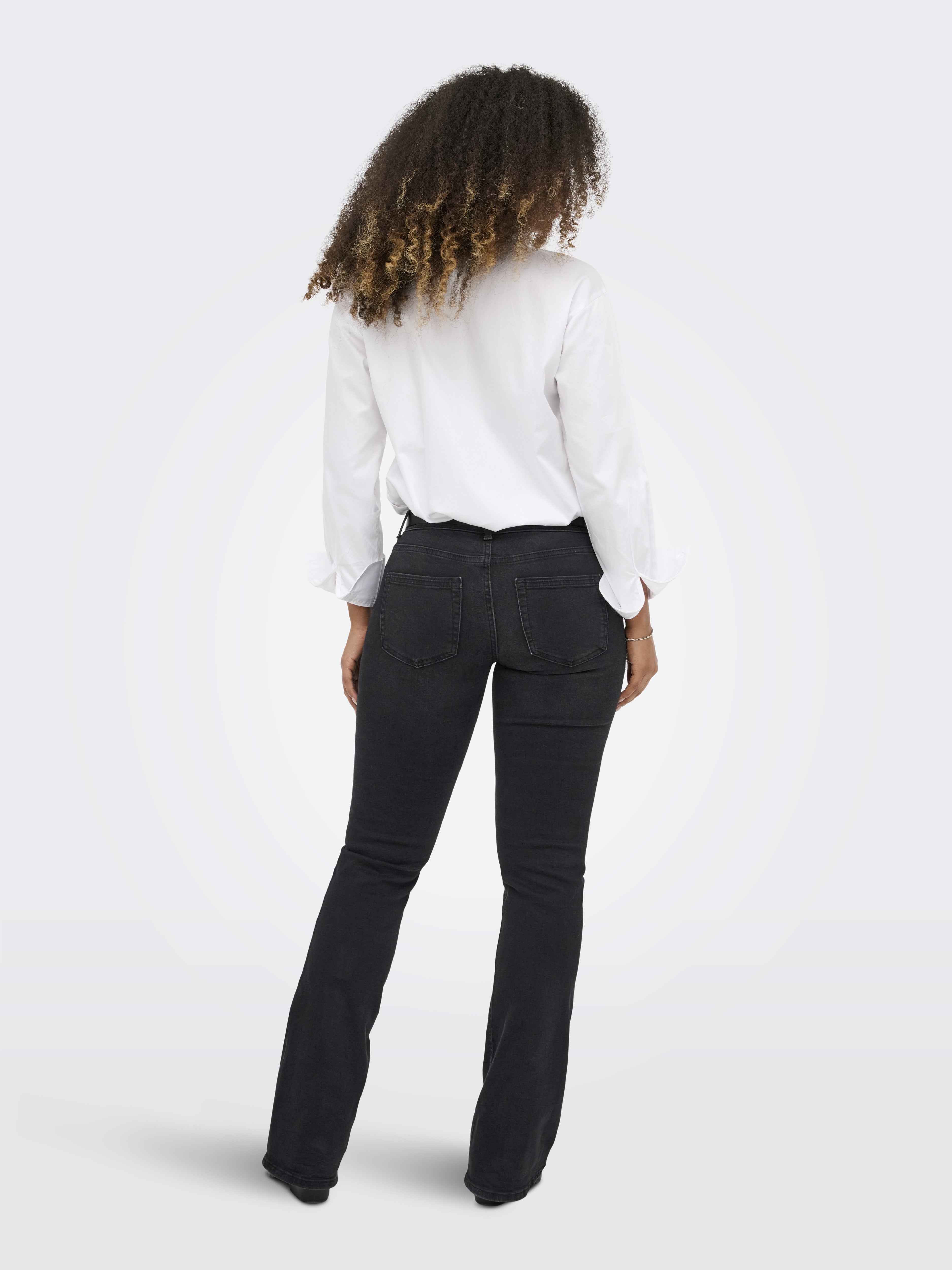 only Damen Jeans Washed Black