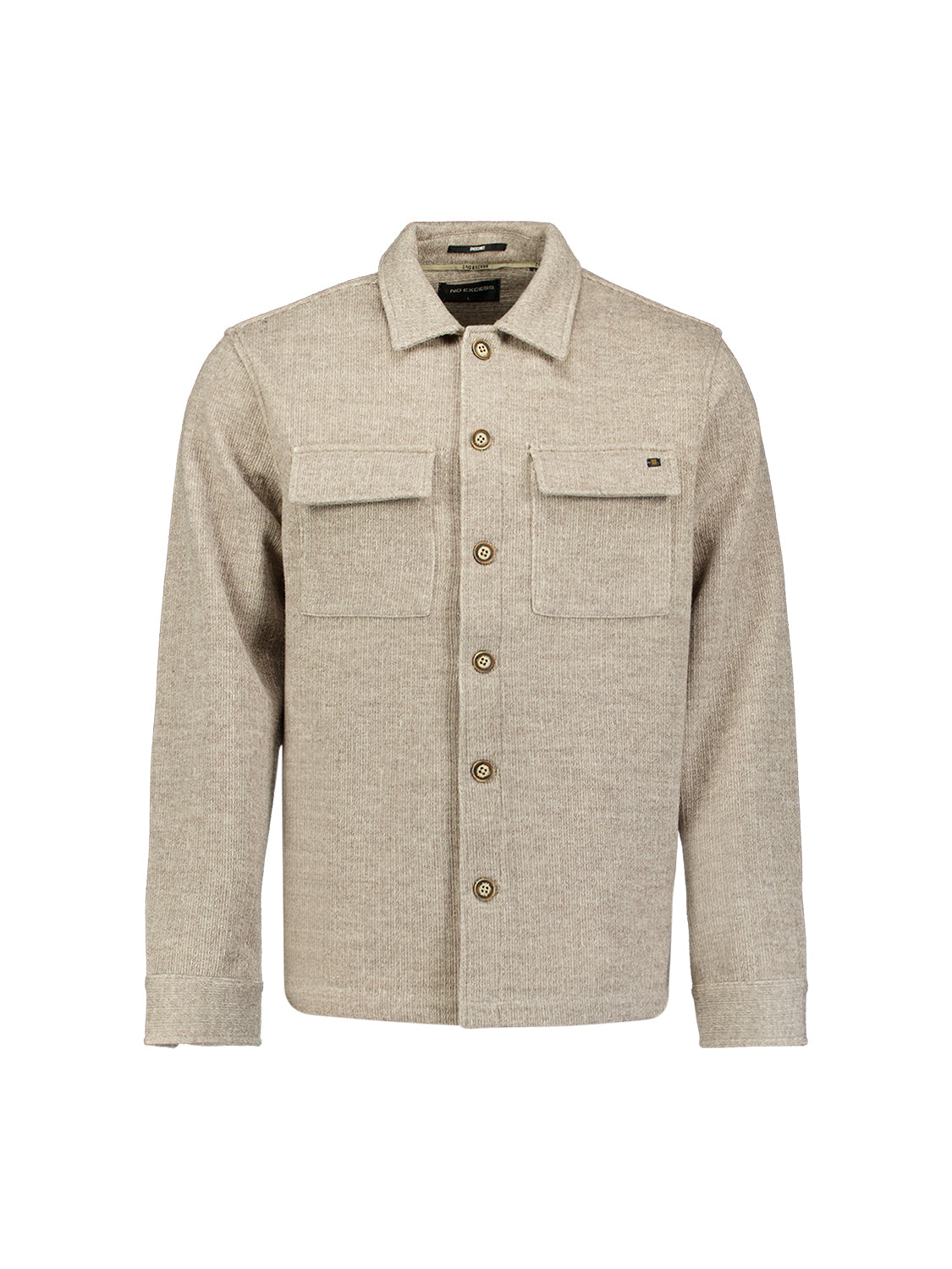 No Excess Herren Hemden Cement