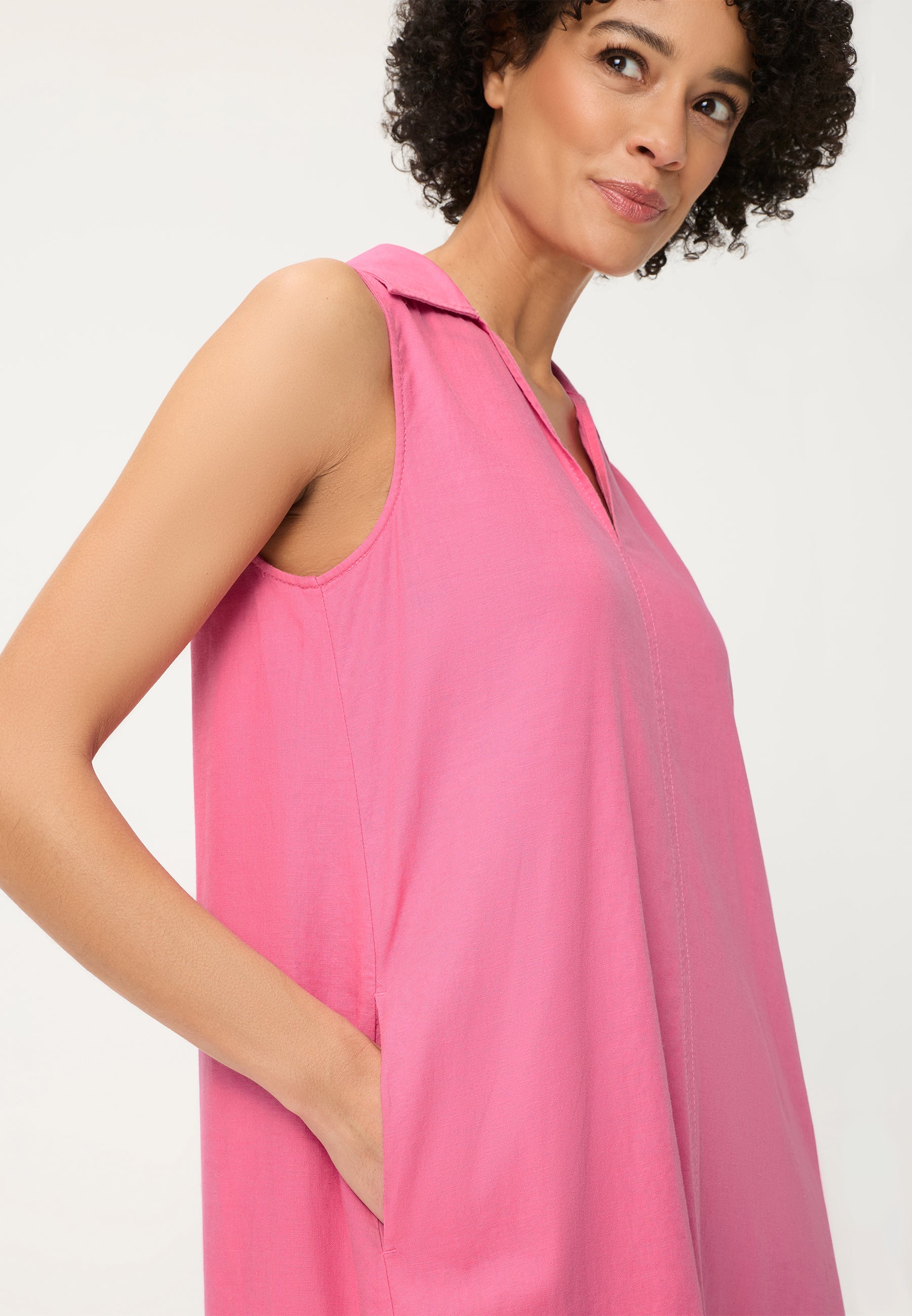 Olsen Damen Kleider Raspberry