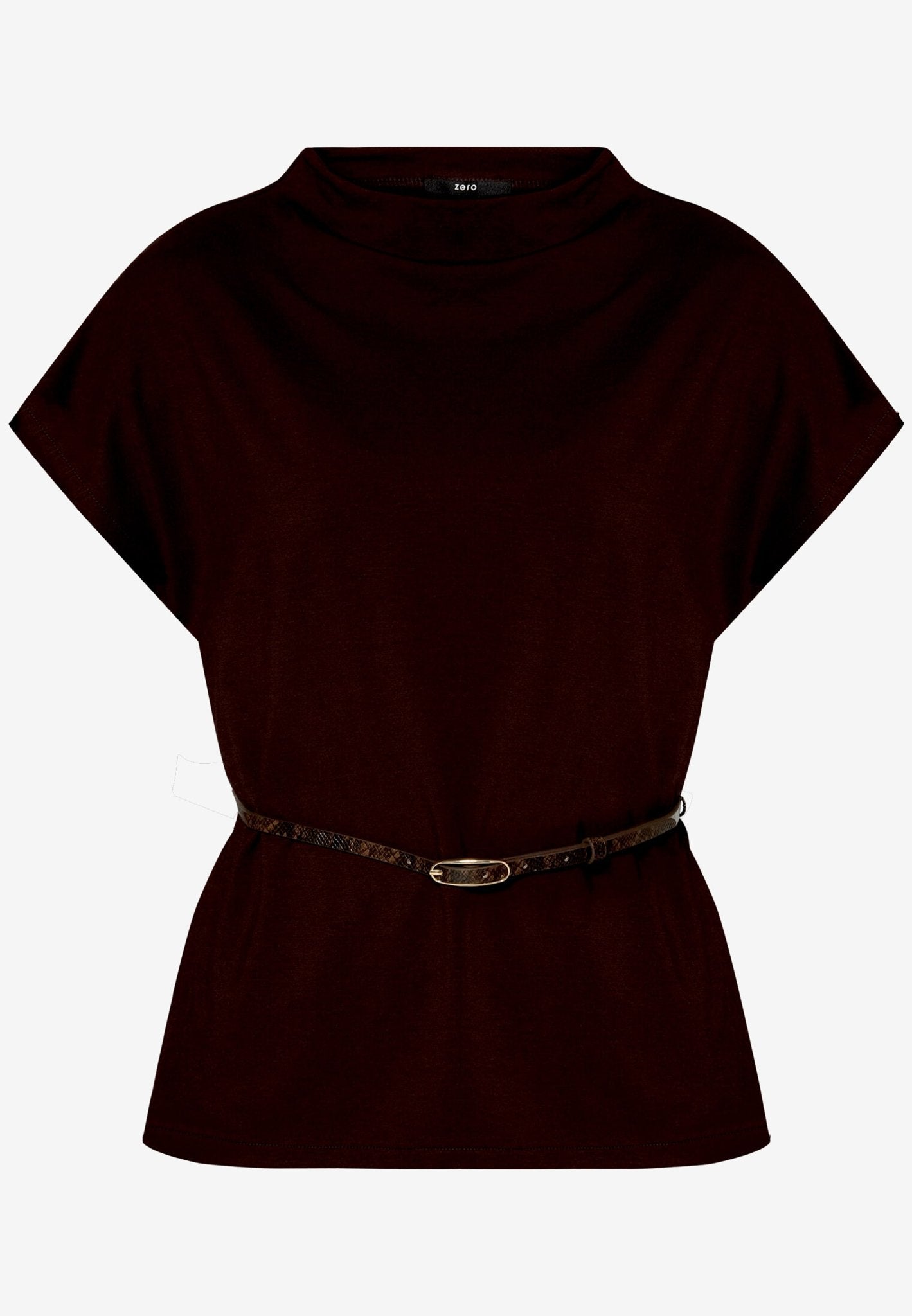 Zero Damen T-Shirts Chocolate Plum