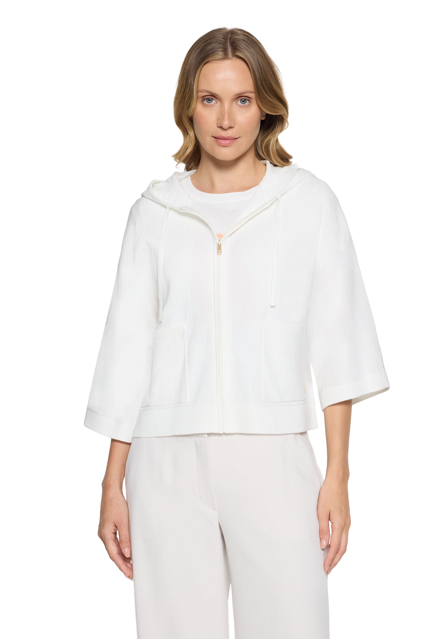 Betty & Co Damen Strickjacken Offwhite