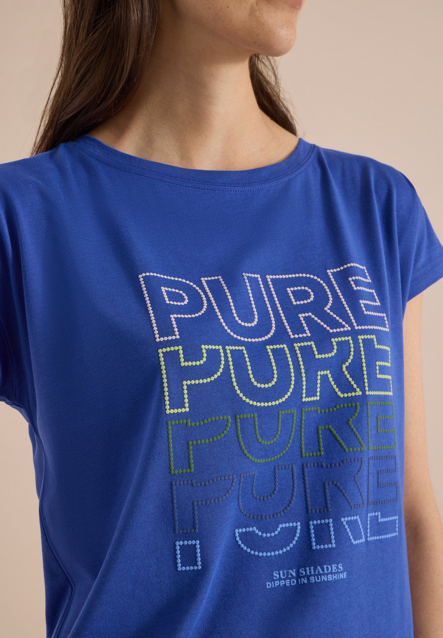 Cecil Damen T-Shirts Deep Rive