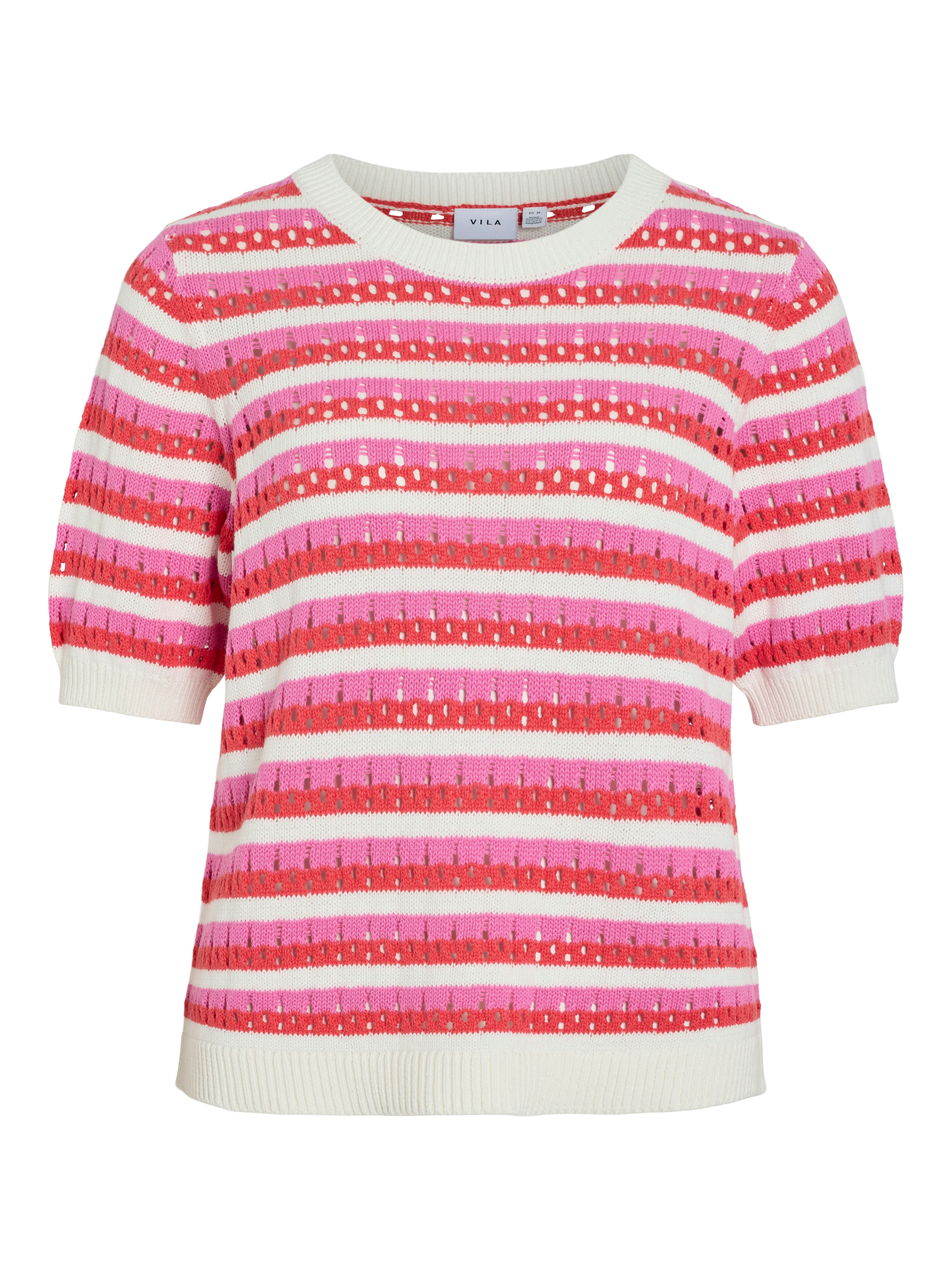 Vila Damen T-Shirt Snow White/Hibi