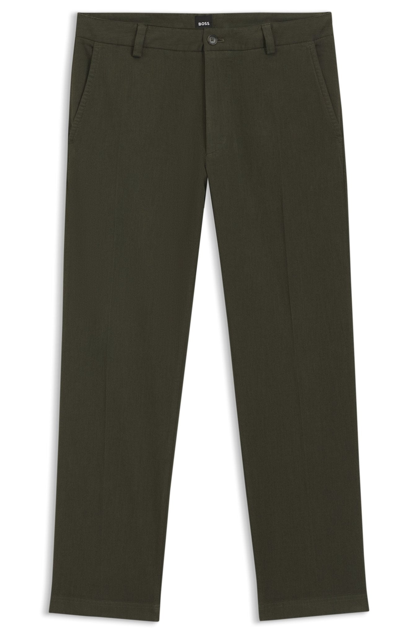 Boss Herren Hosen  Open Green