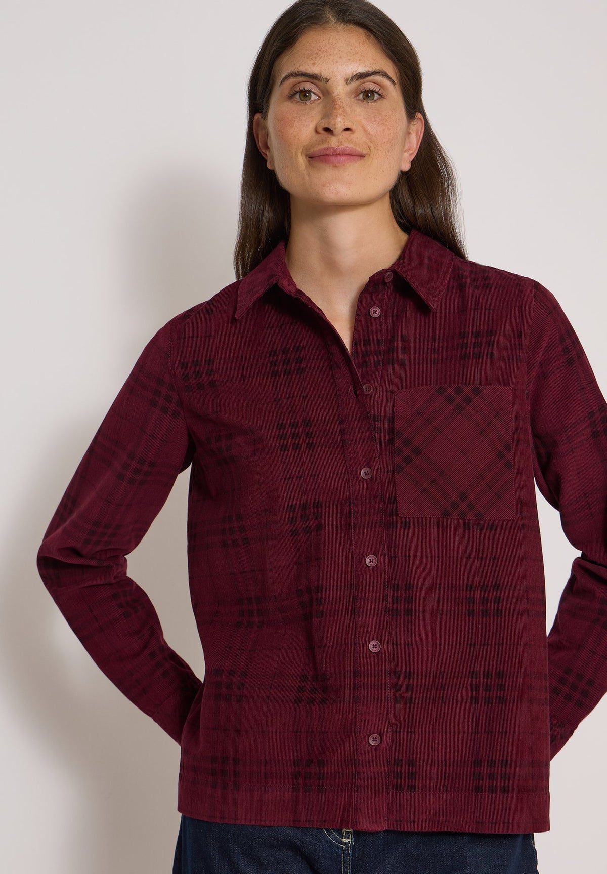Cecil Damen Blusen  Berry Red