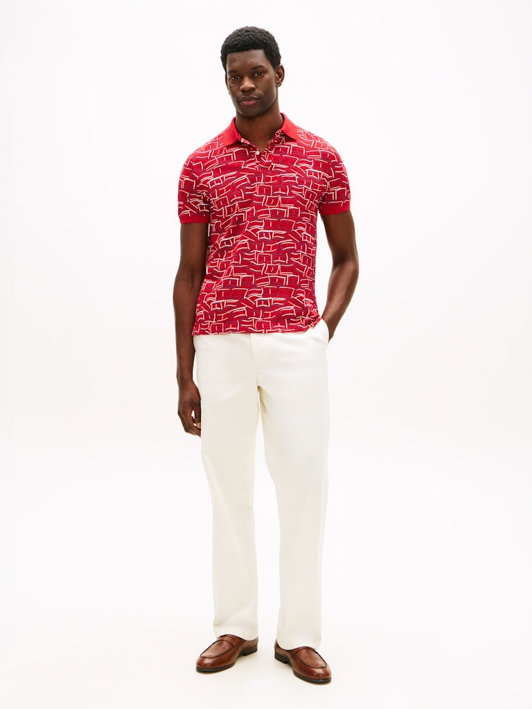 Tommy Hilfiger Herren Polo-Shirts Kq Red