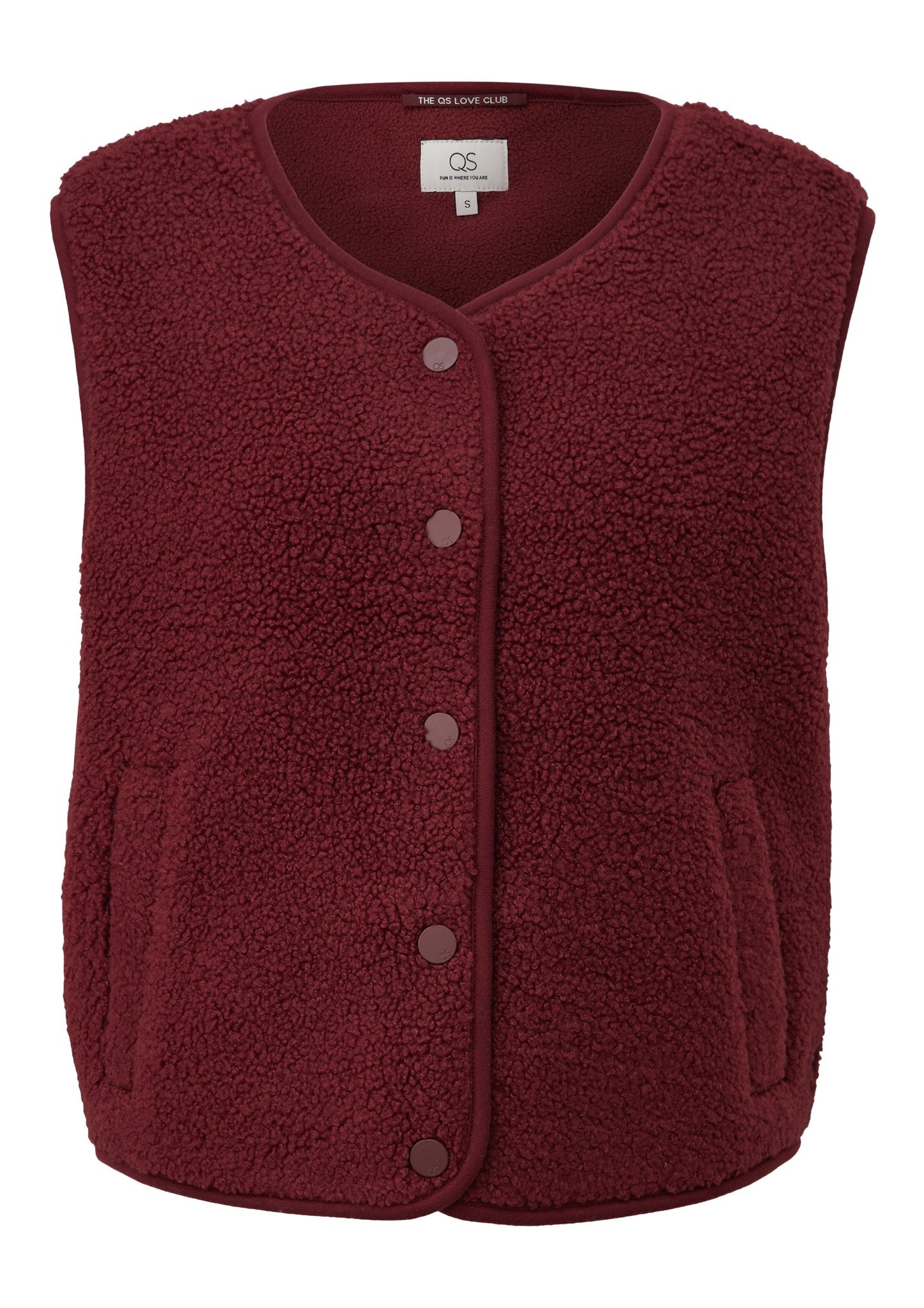 QS by S.Oliver Damen T-Shirts  Red