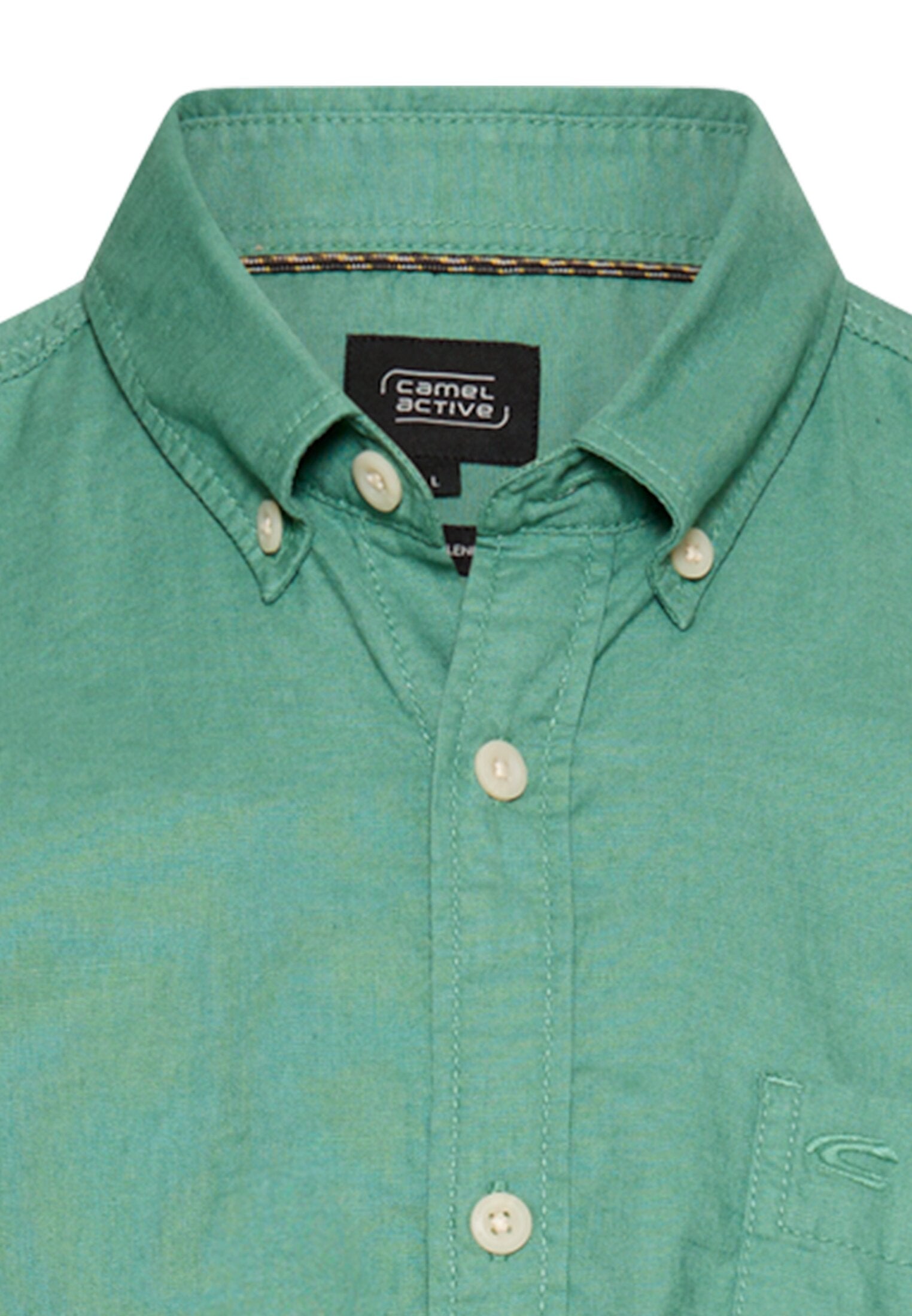 Camel active Herren Hemden kurz  Lagoon Green