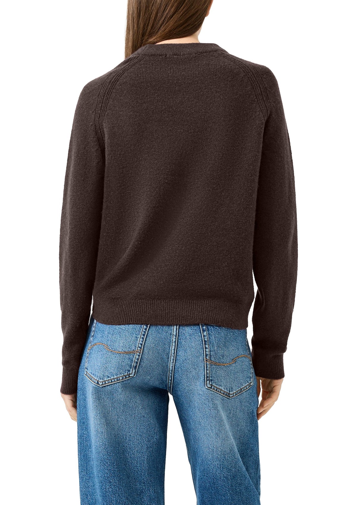QS by S.Oliver Damen Pullover W Brown