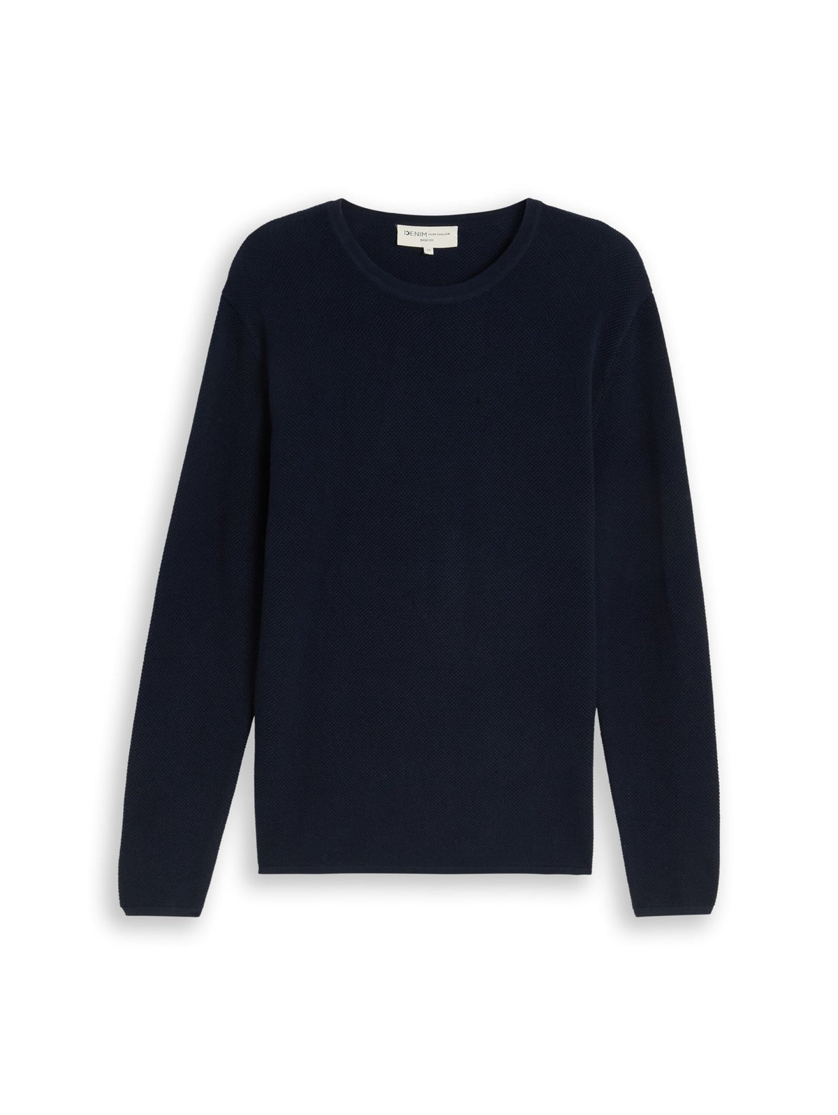 Tom Tailor denim Herren Pullover Sky Captain Blu