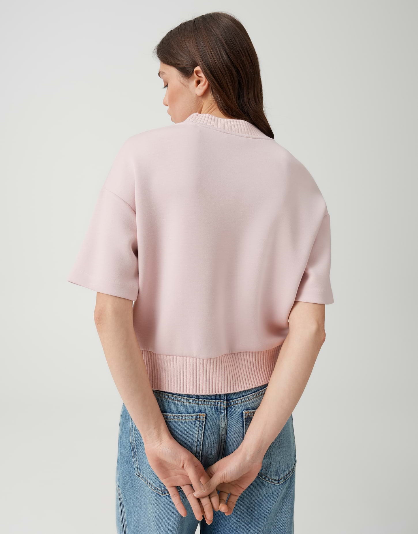 Opus Damen Sweatshirts Rose Tint
