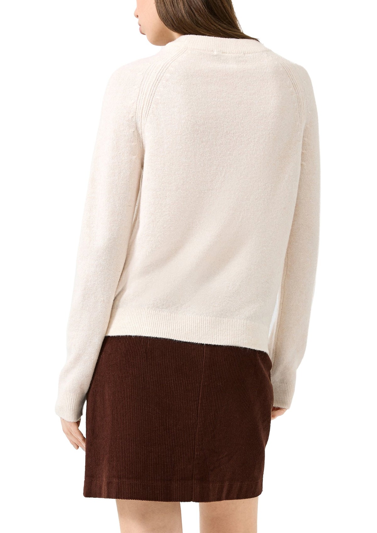 QS by S.Oliver Damen Pullover W White