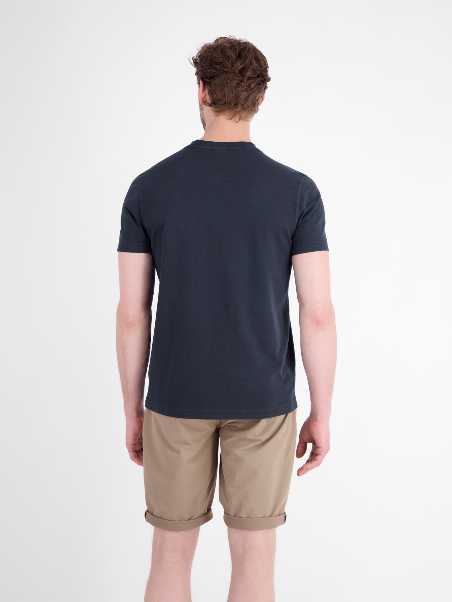 Lerros Herren T-Shirts kurz Classic Navy