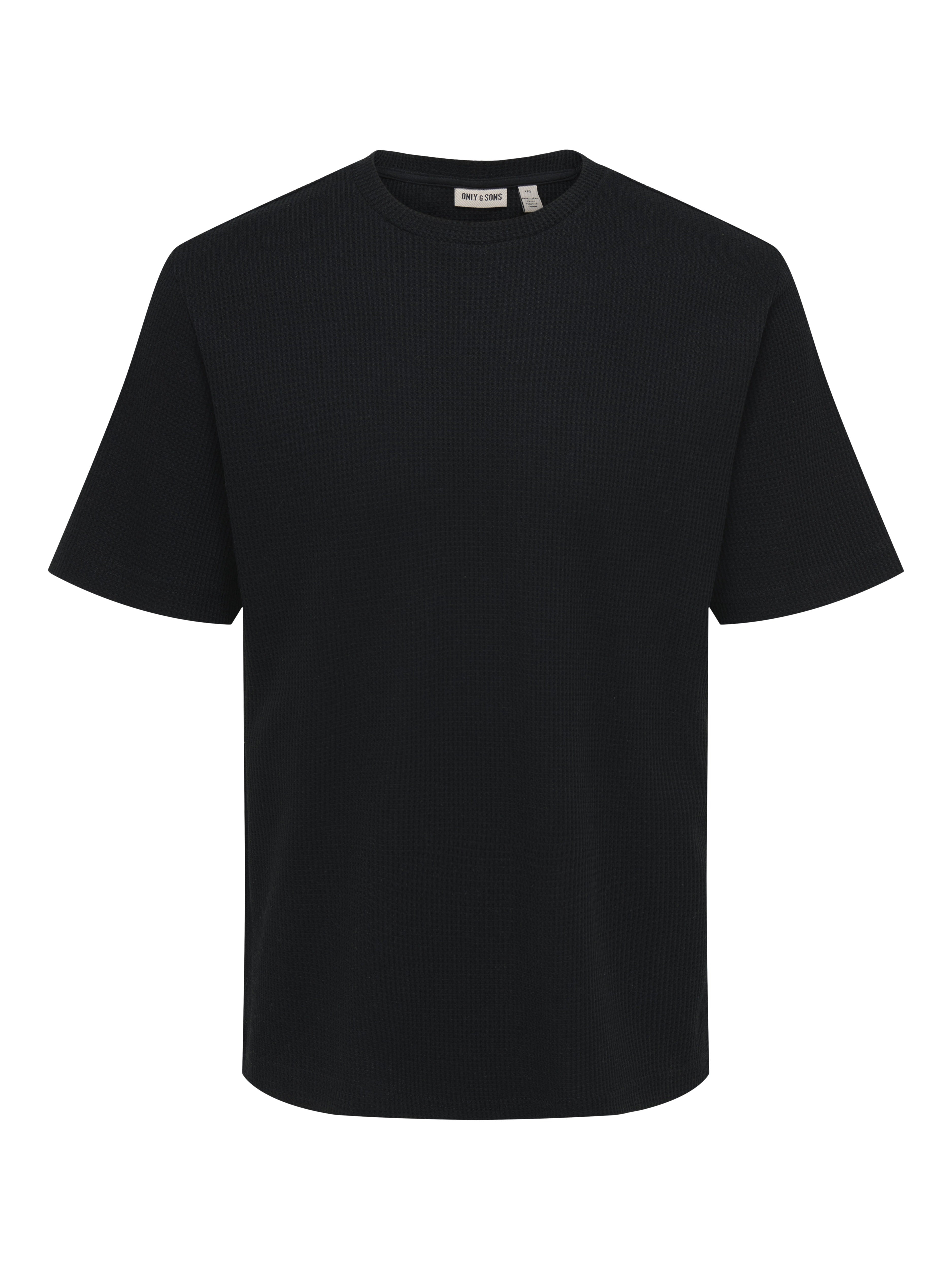 Only & Sons Herren T-Shirts kurz Black