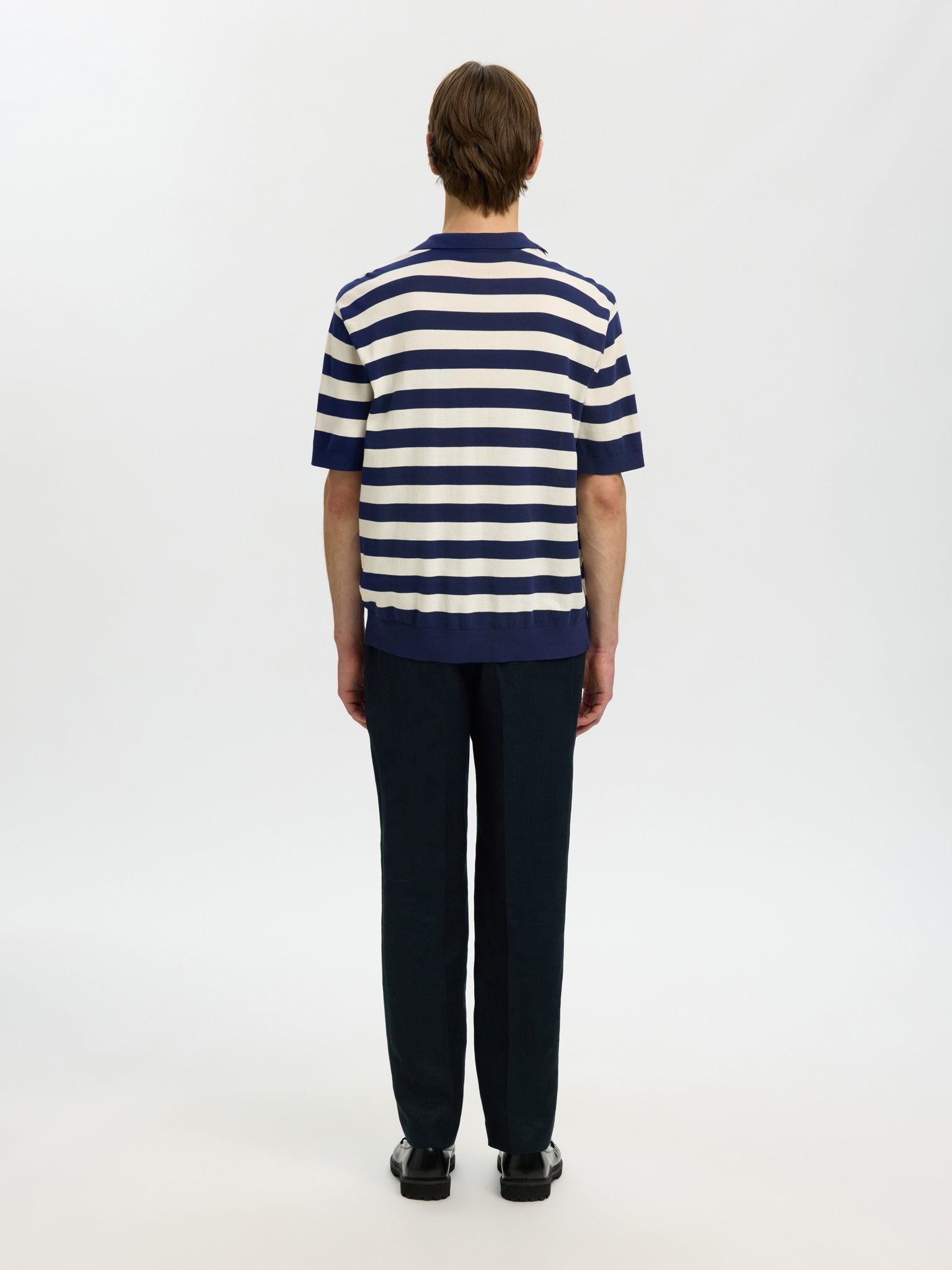 Selected homme Herren Polo-Shirts Ocean