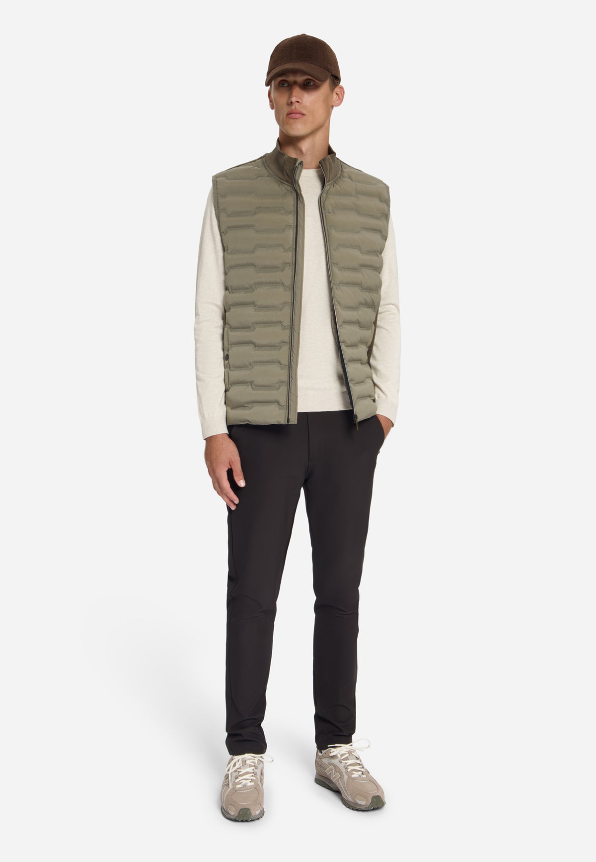 No Excess Herren Pullover Stone