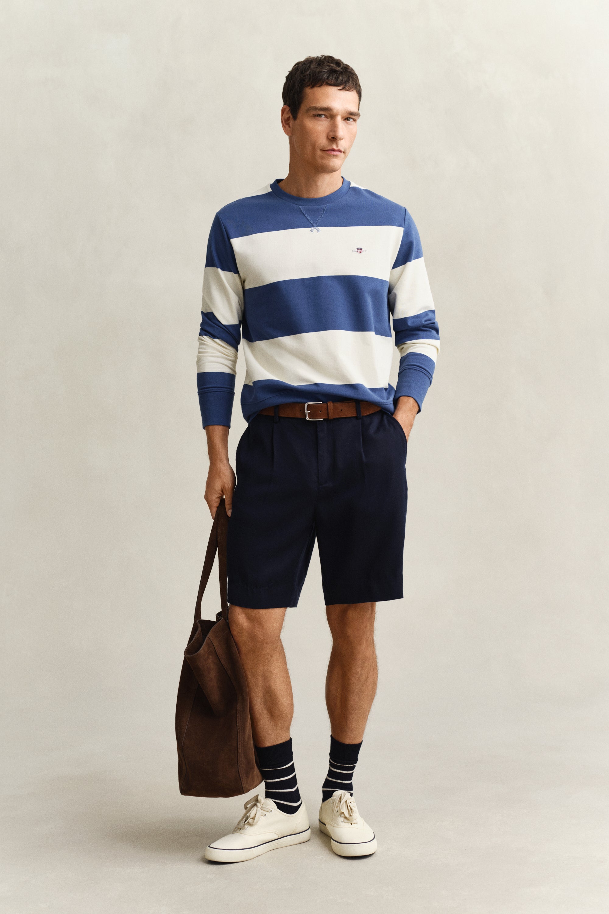 Gant Herren Sweatshirts  Vintage Blu