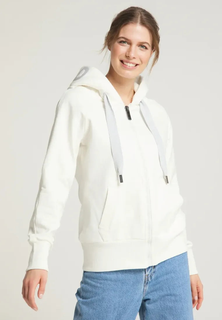 Elbsand Damen Sweatjacken  Cloud White