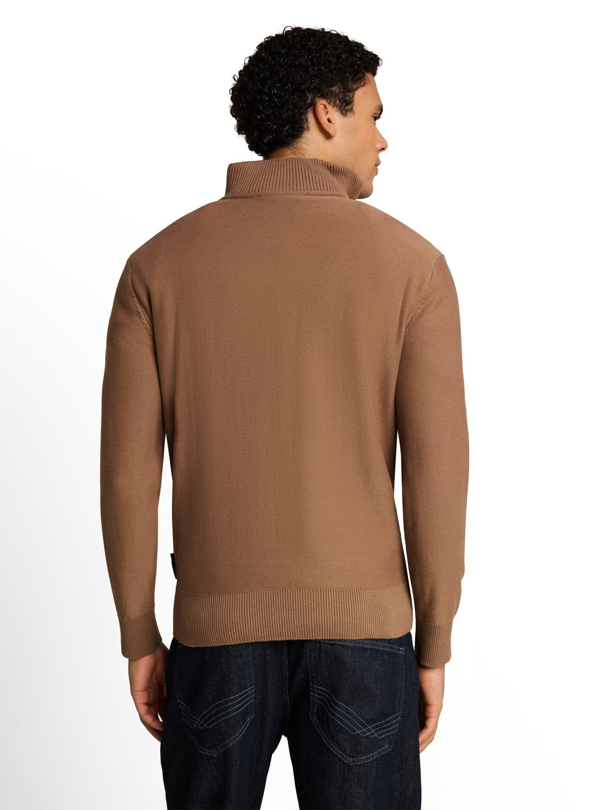 Tom Tailor denim Herren Pullover Malt Brown